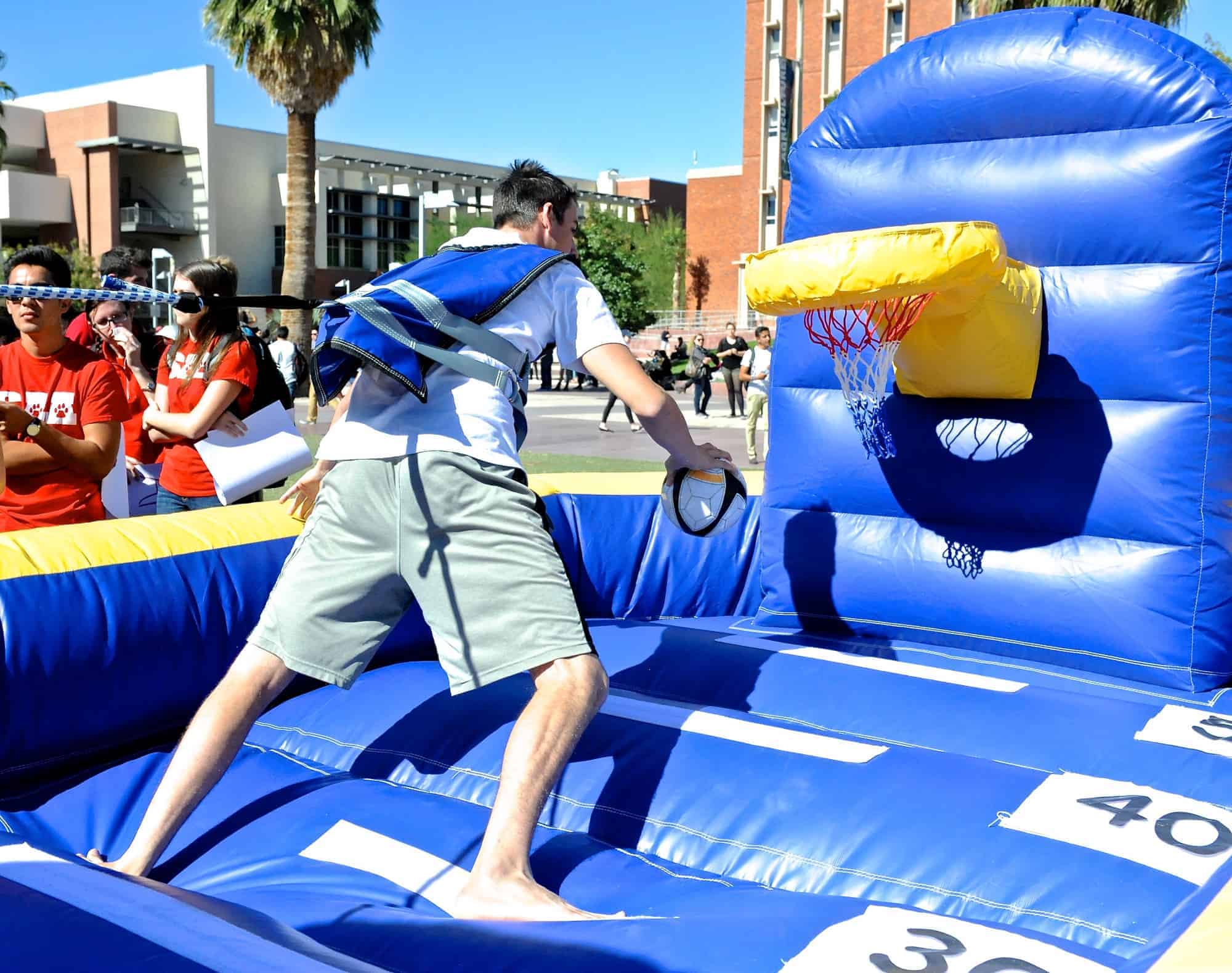 Basketball Shootout on the Mall