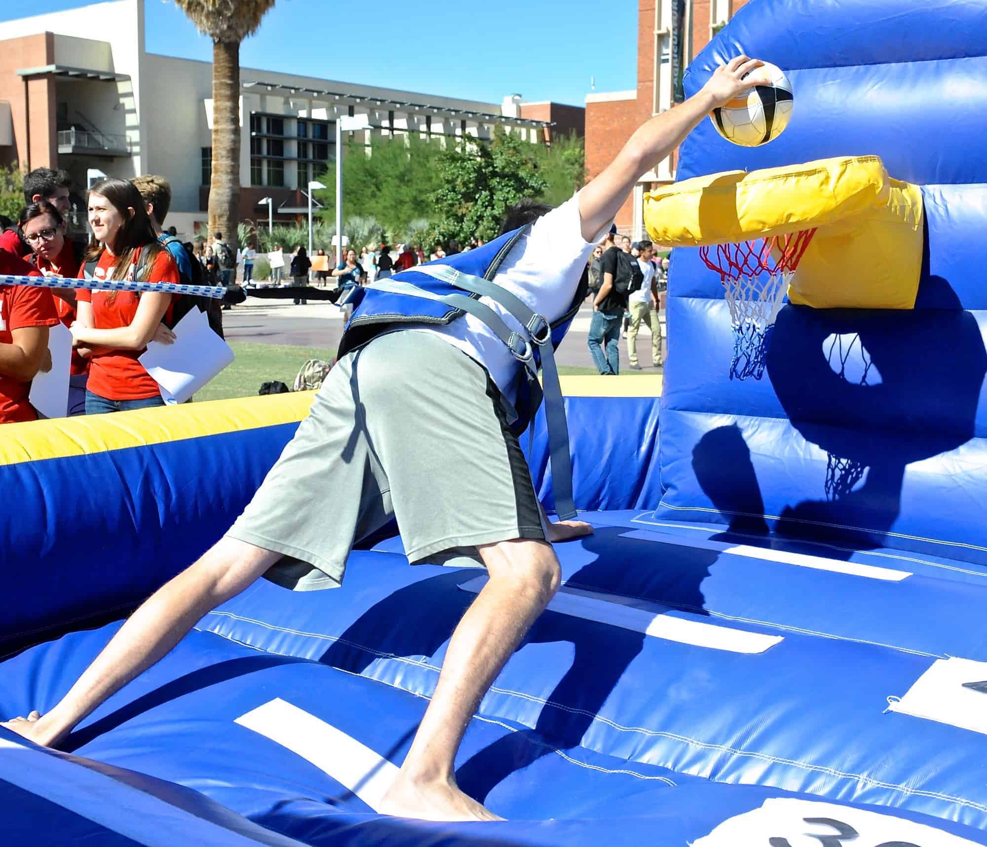 Basketball Shootout on the Mall