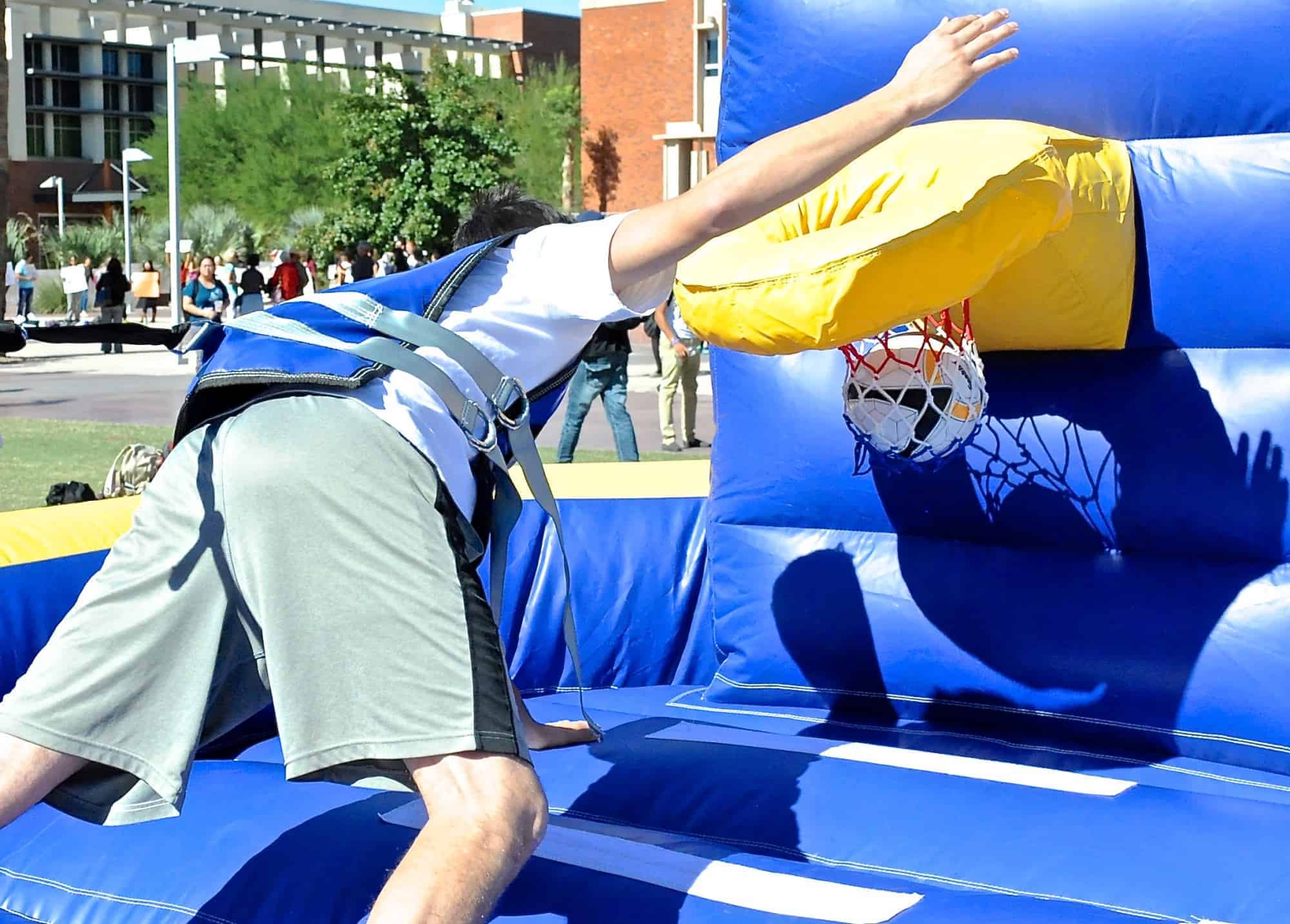 Basketball Shootout on the Mall