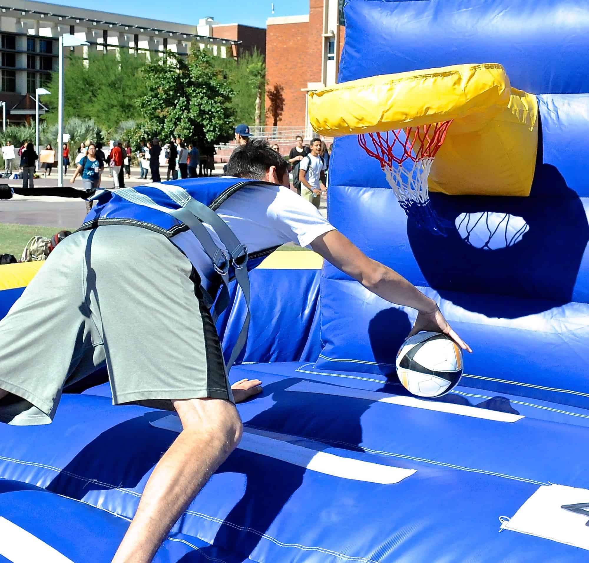 Basketball Shootout on the Mall