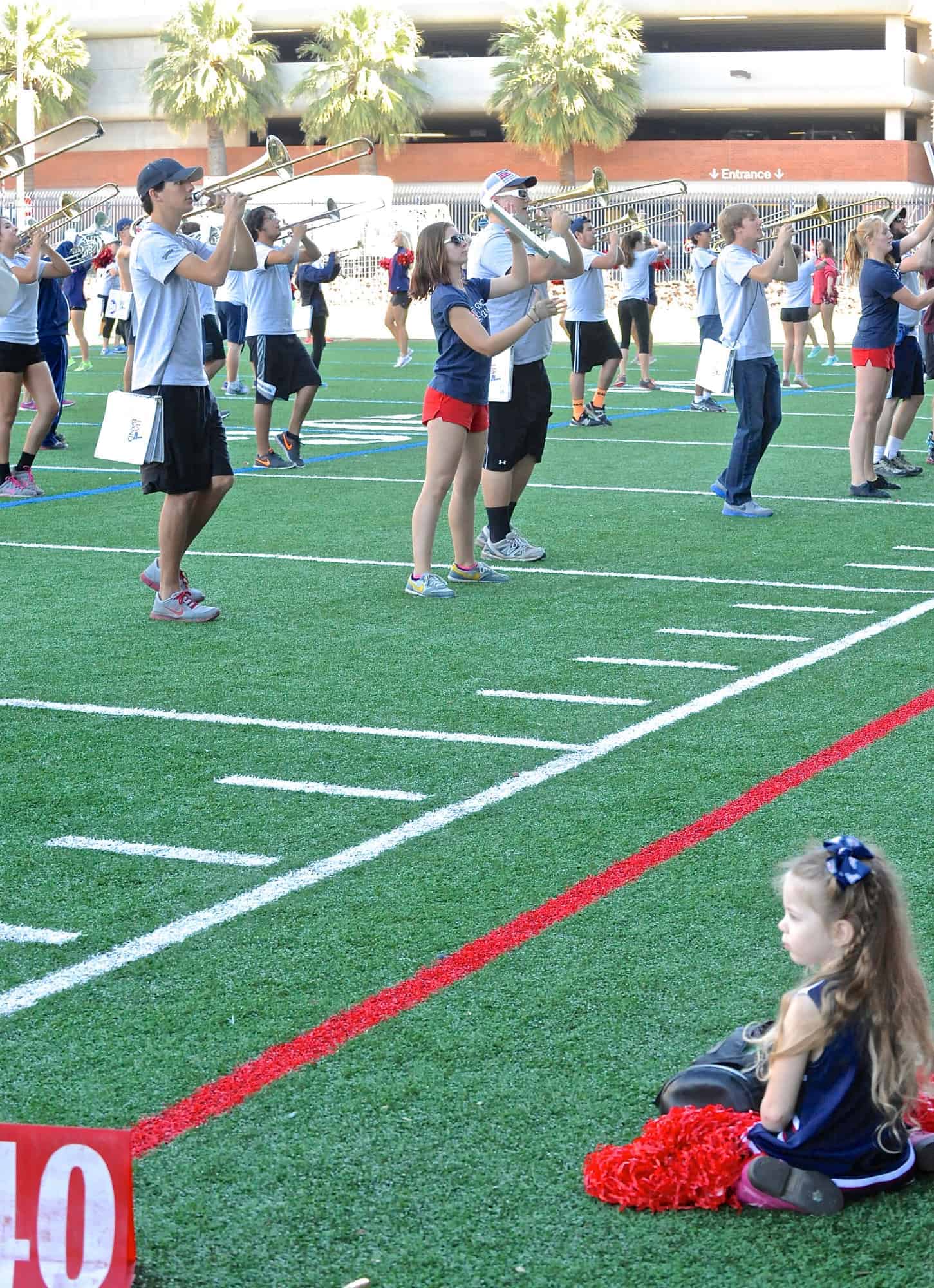 Pride + Alumni Band Rehearsal 11.08.14