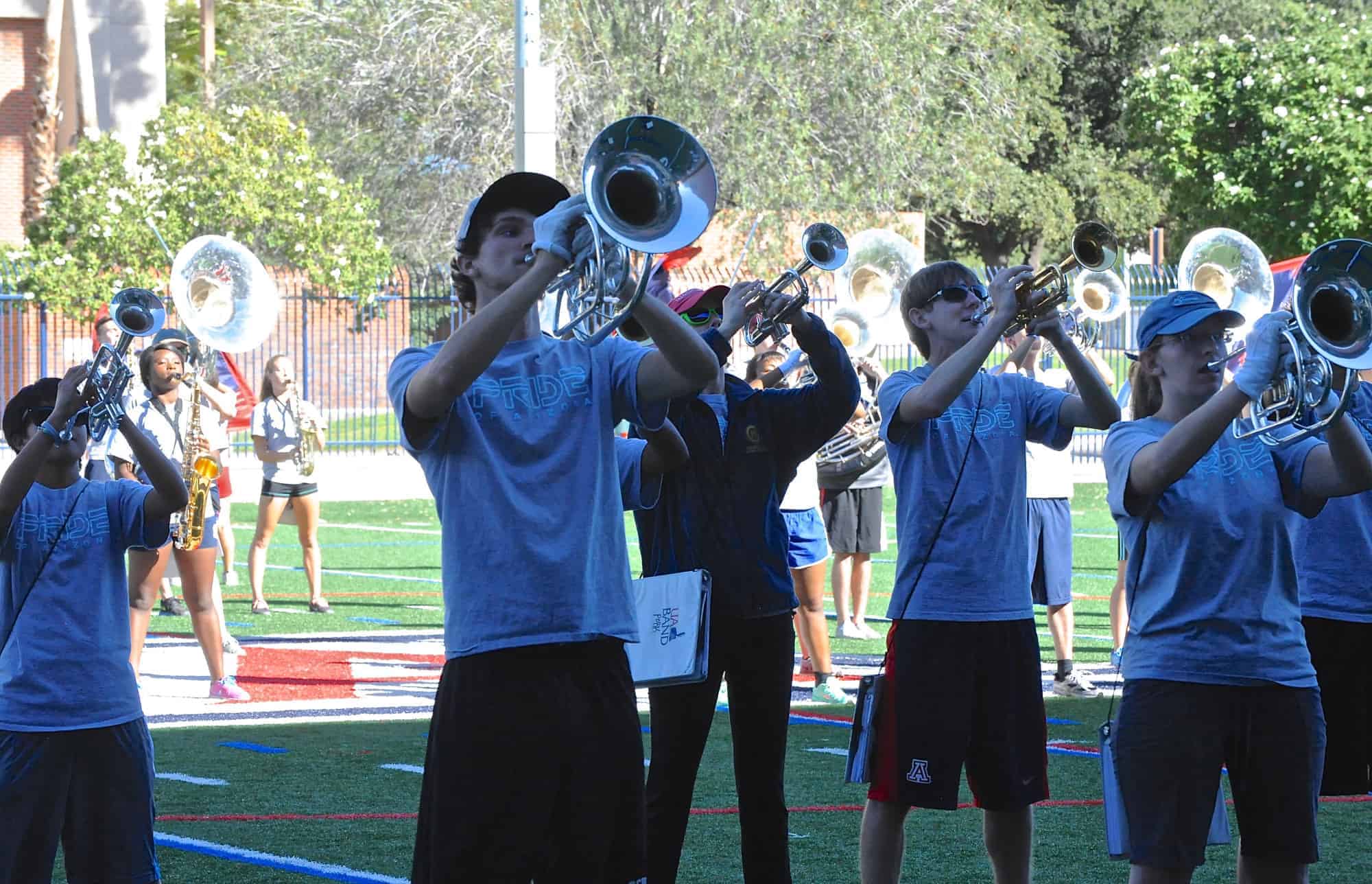 Pride + Alumni Band Rehearsal 11.08.14