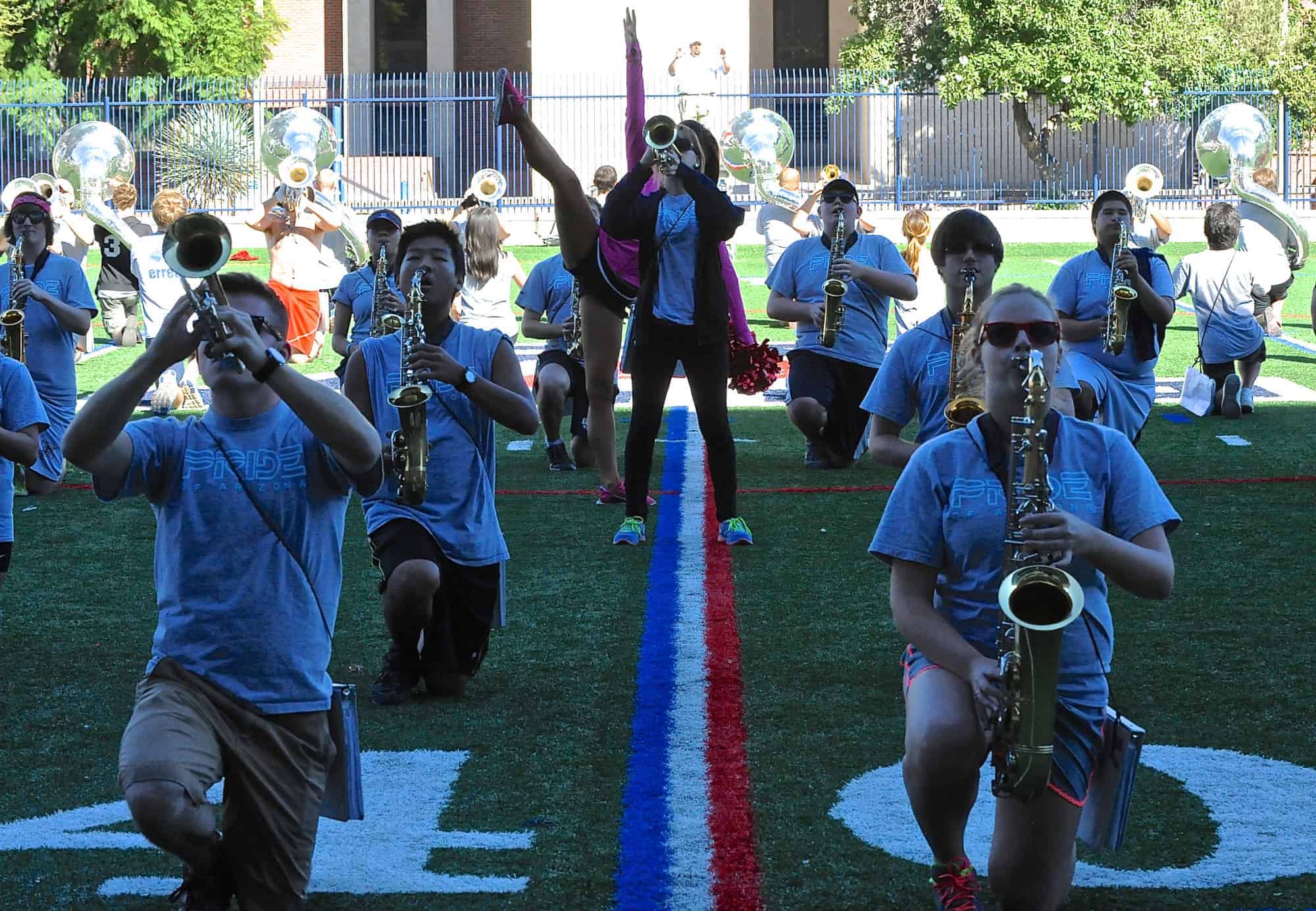 Pride + Alumni Band Rehearsal 11.08.14