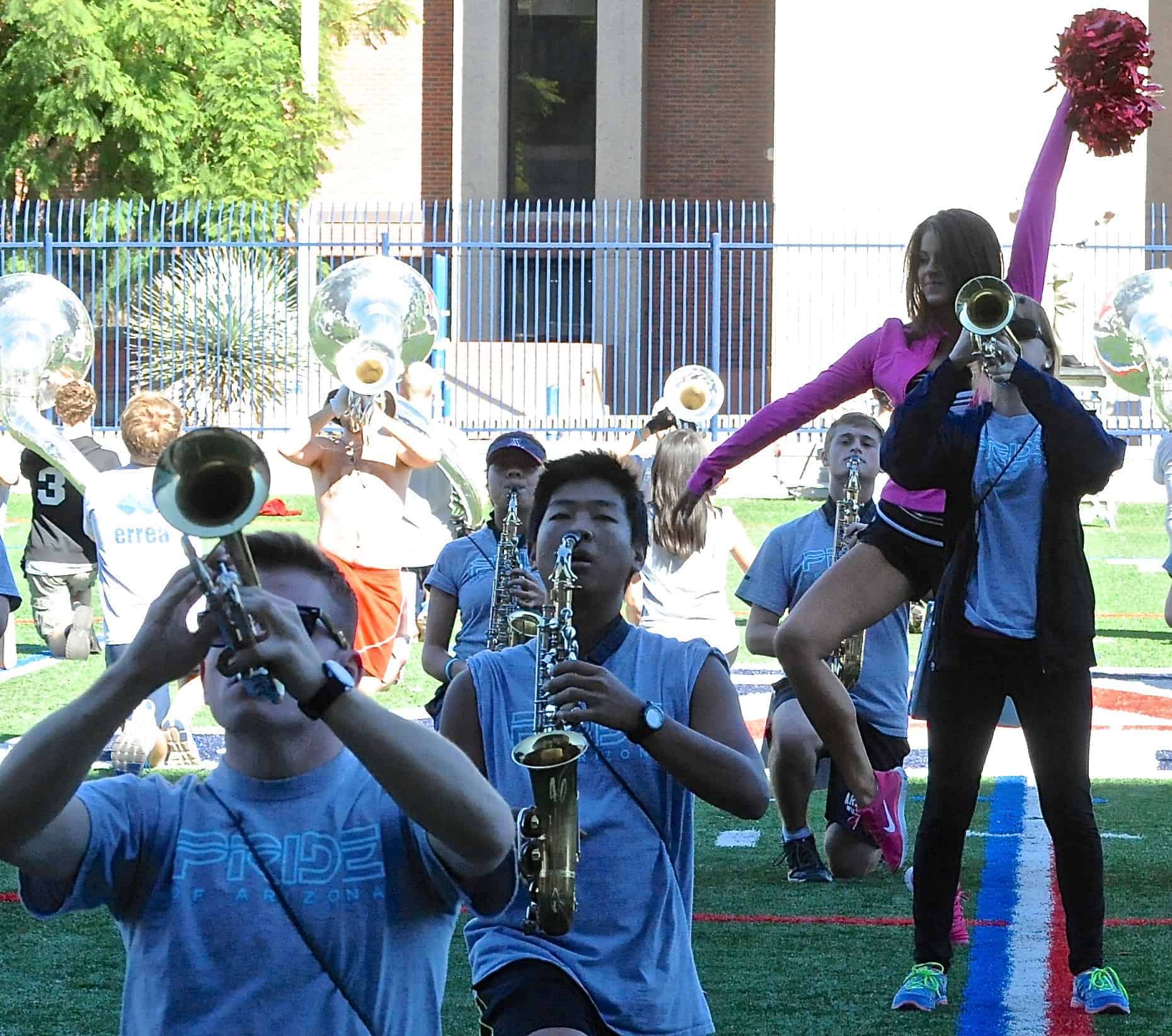 Pride + Alumni Band Rehearsal 11.08.14