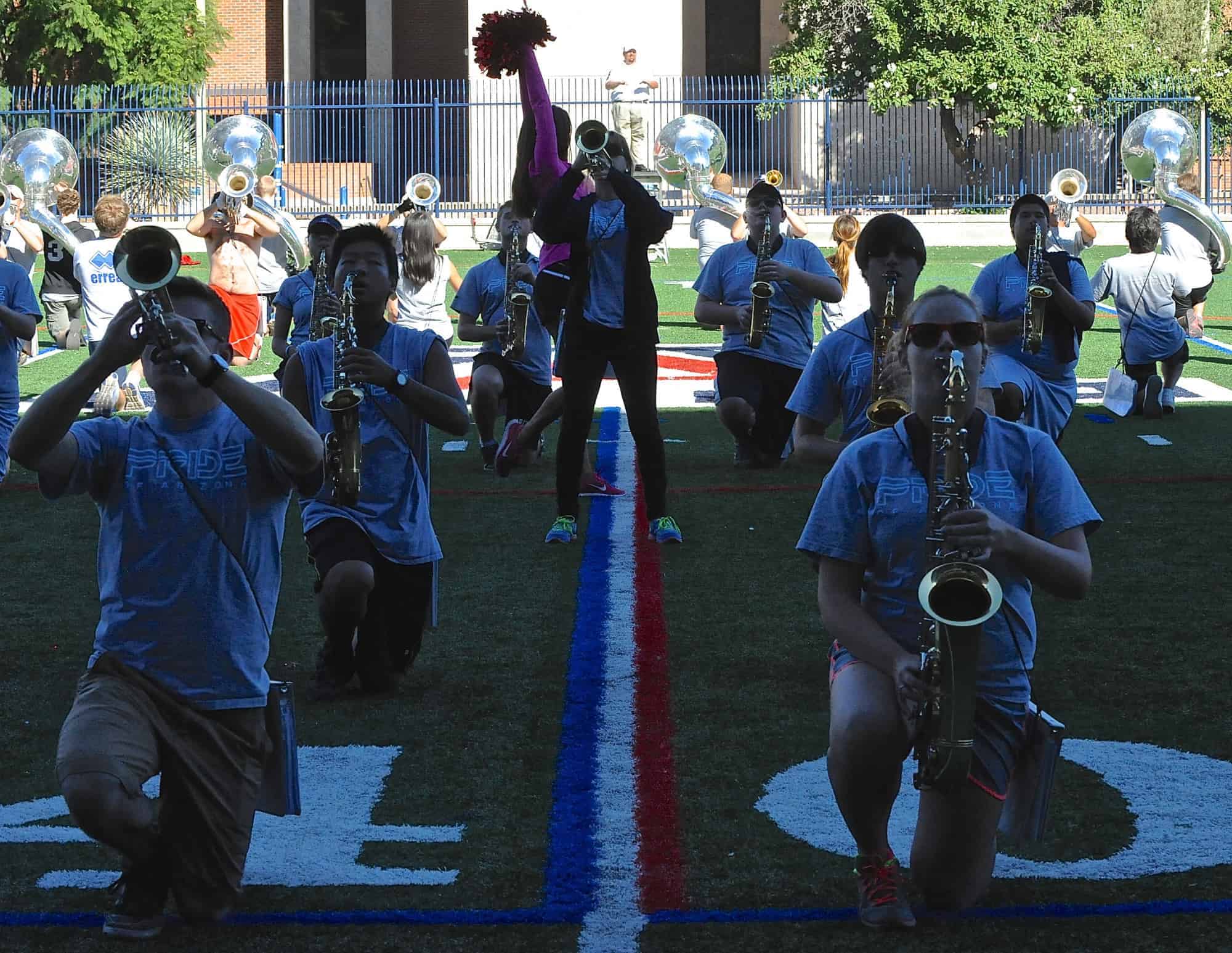 Pride + Alumni Band Rehearsal 11.08.14