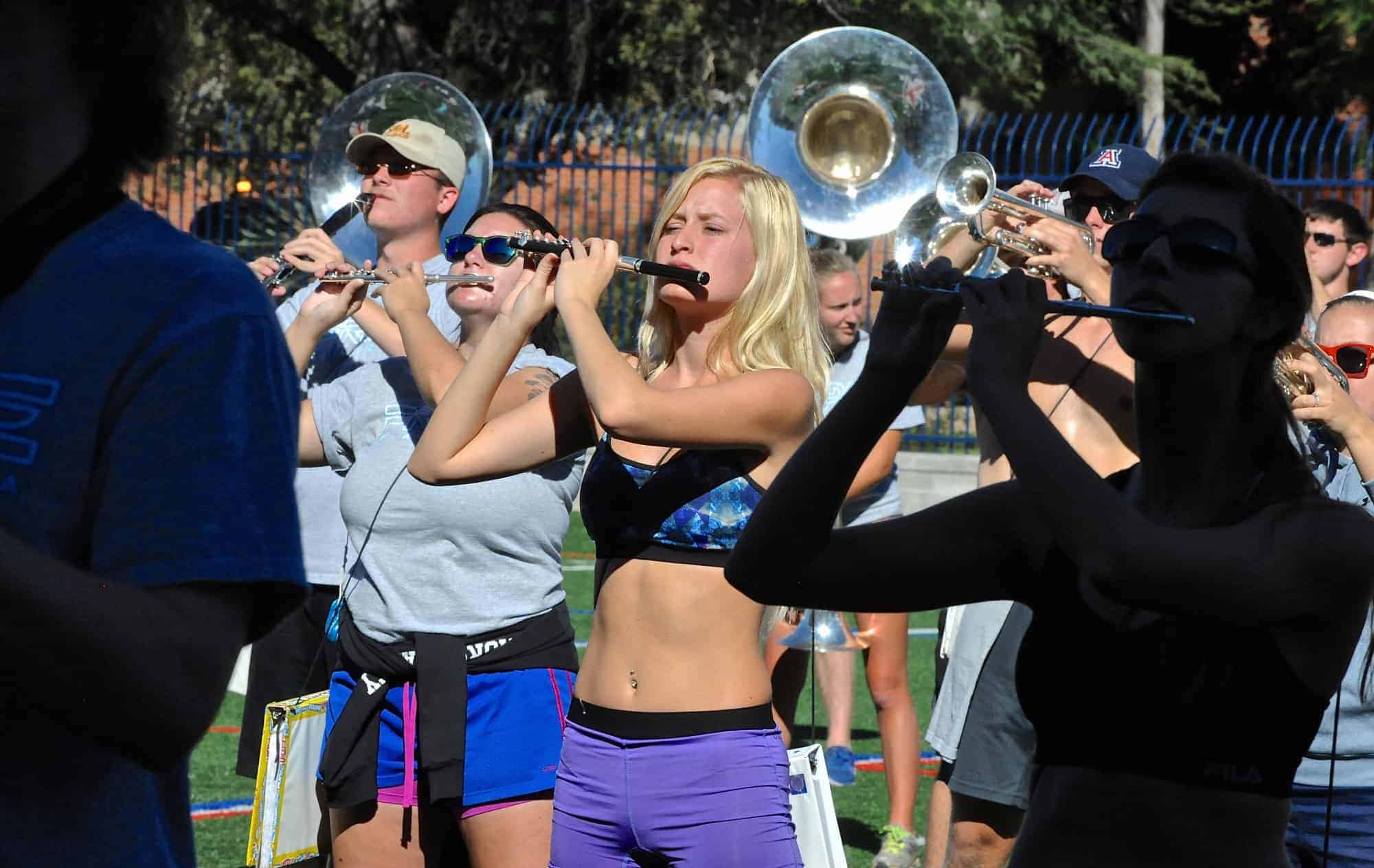 Pride + Alumni Band Rehearsal 11.08.14