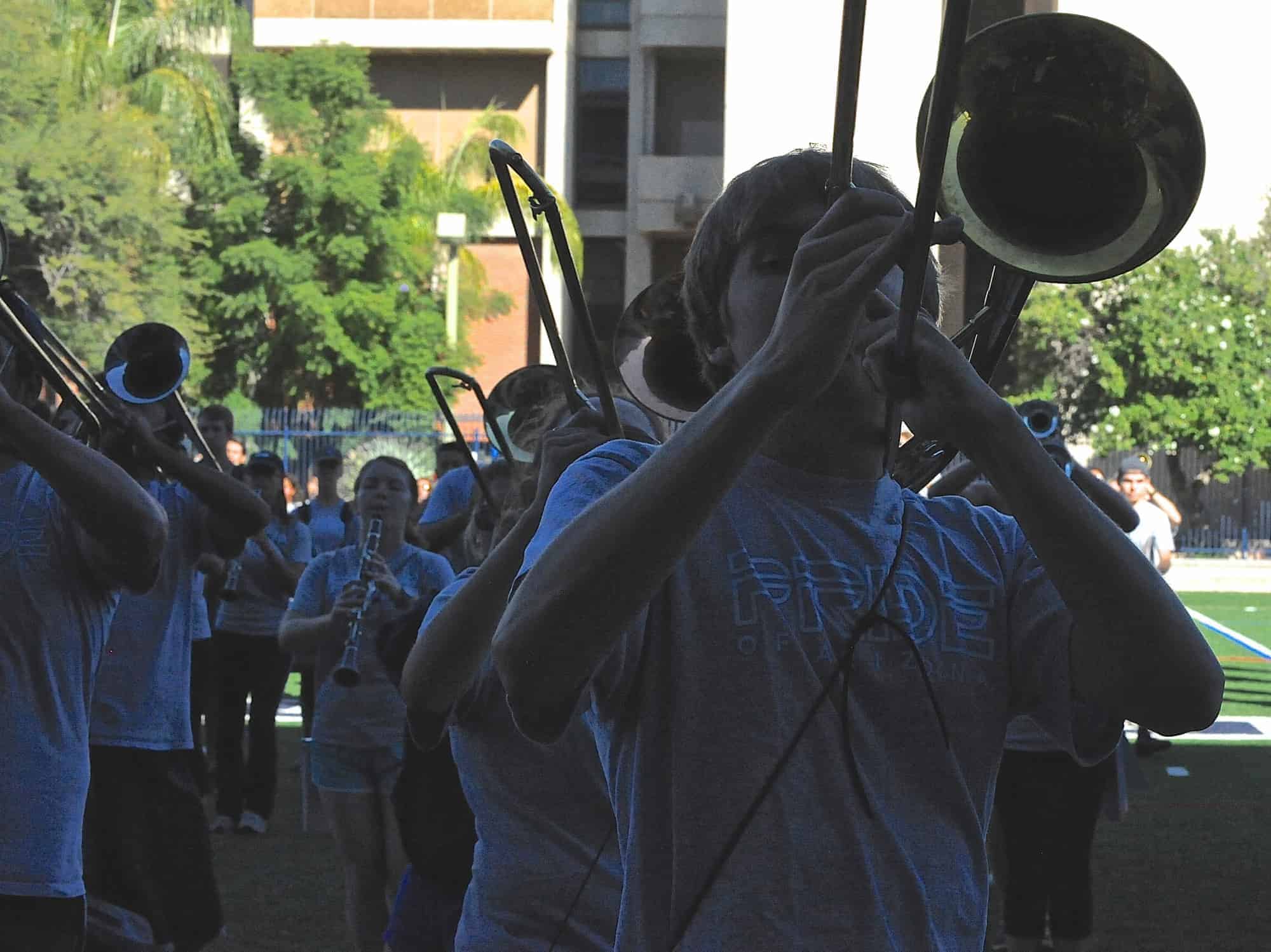 Pride + Alumni Band Rehearsal 11.08.14