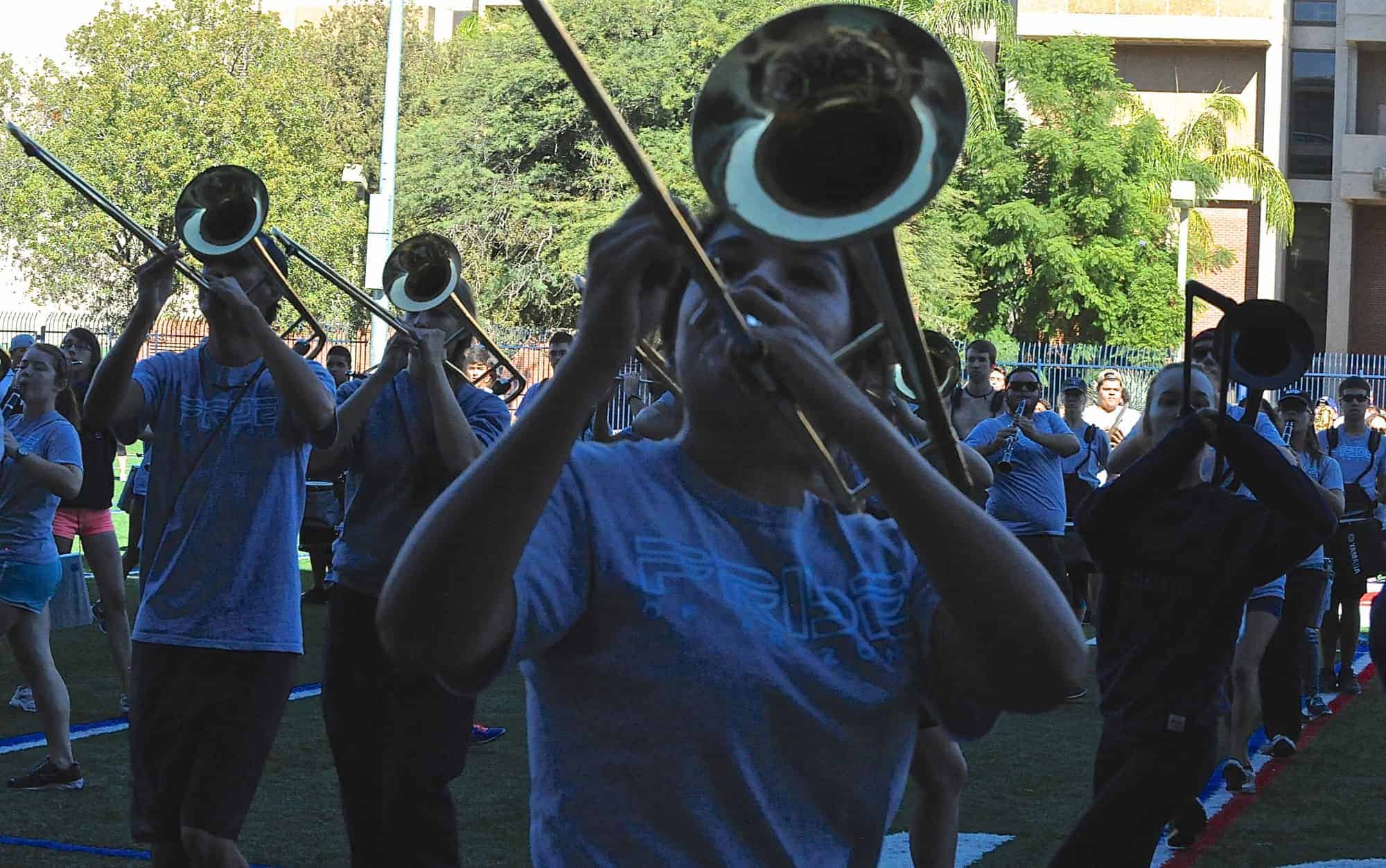 Pride + Alumni Band Rehearsal 11.08.14