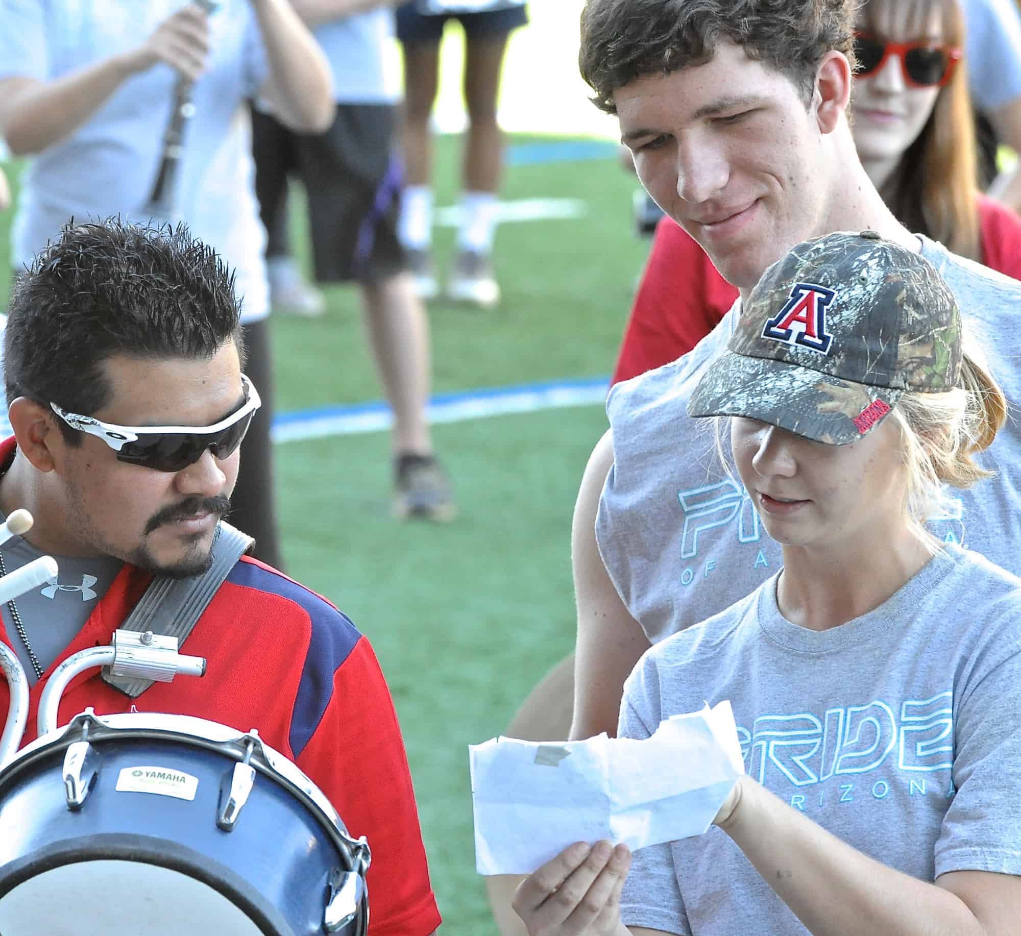 Pride + Alumni Band Rehearsal 11.08.14
