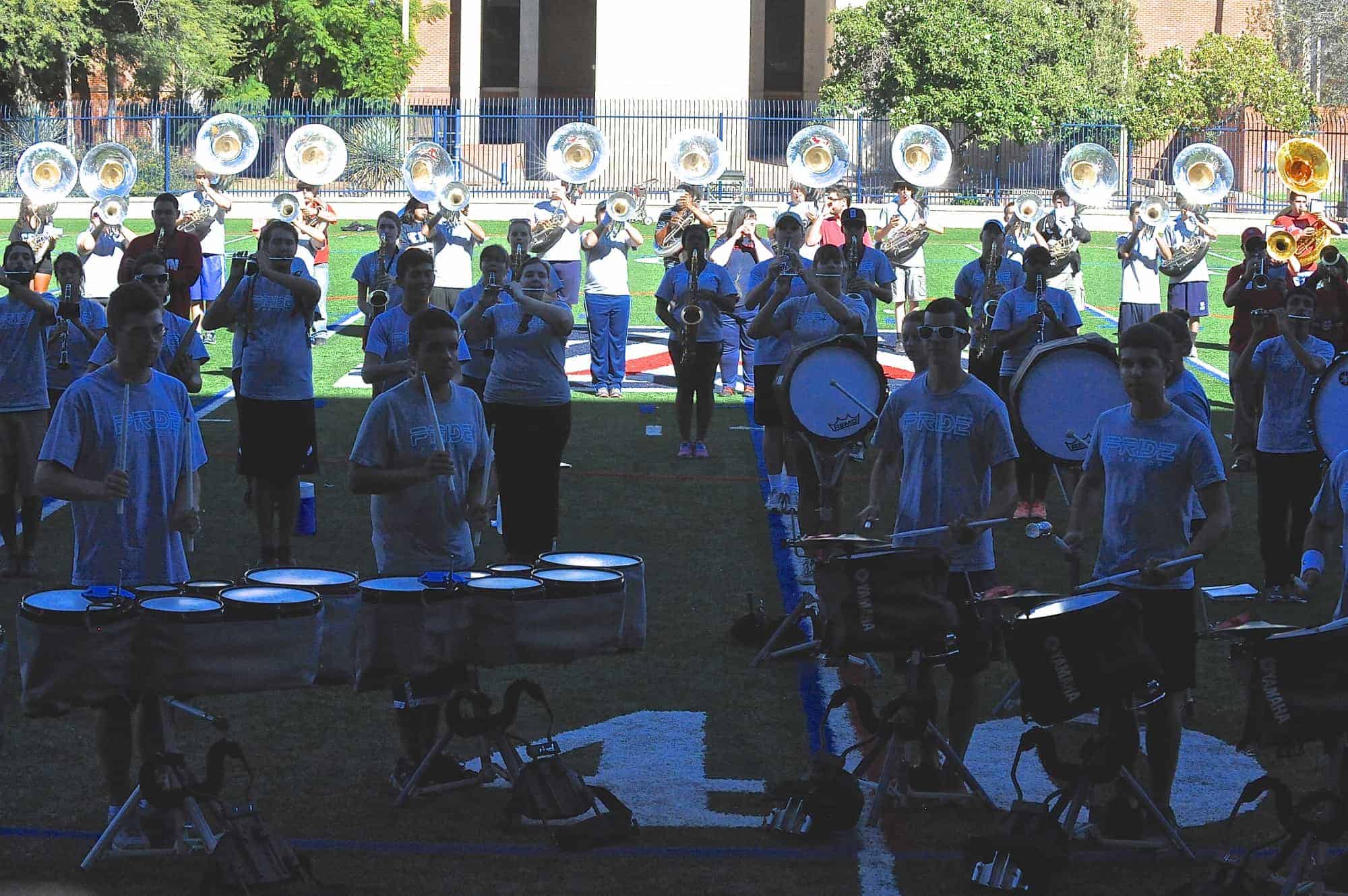 Pride + Alumni Band Rehearsal 11.08.14