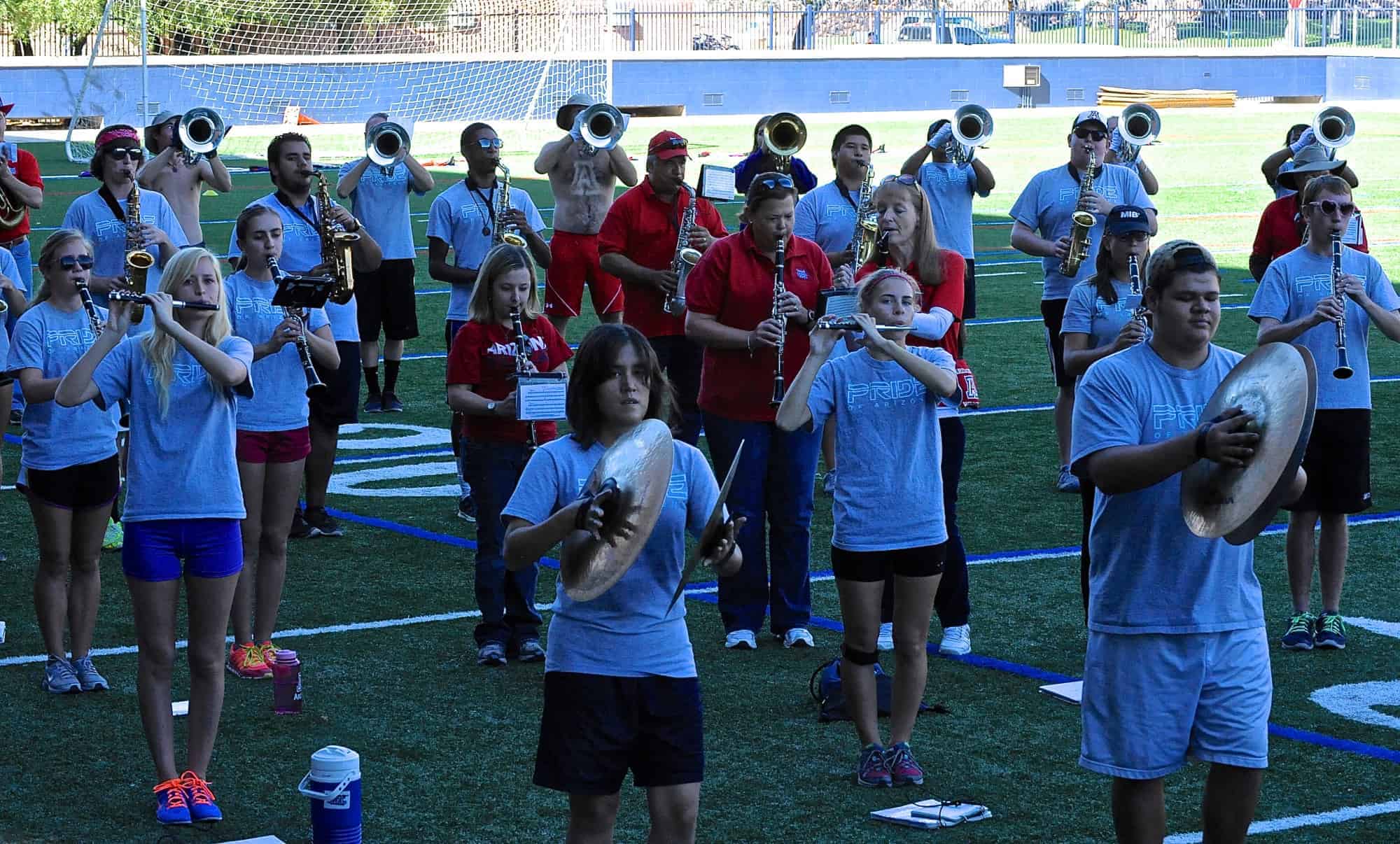 Pride + Alumni Band Rehearsal 11.08.14