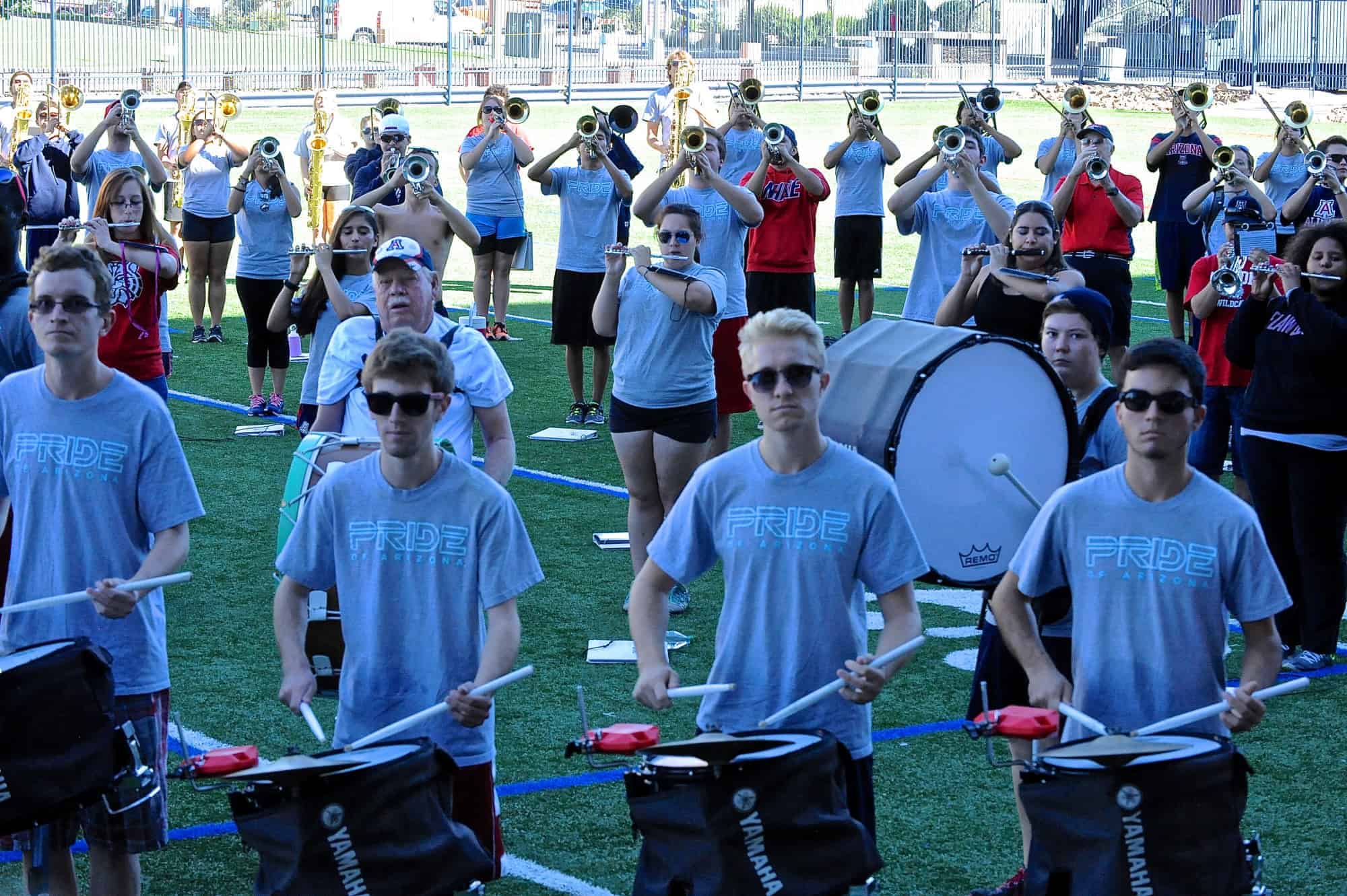 Pride + Alumni Band Rehearsal 11.08.14