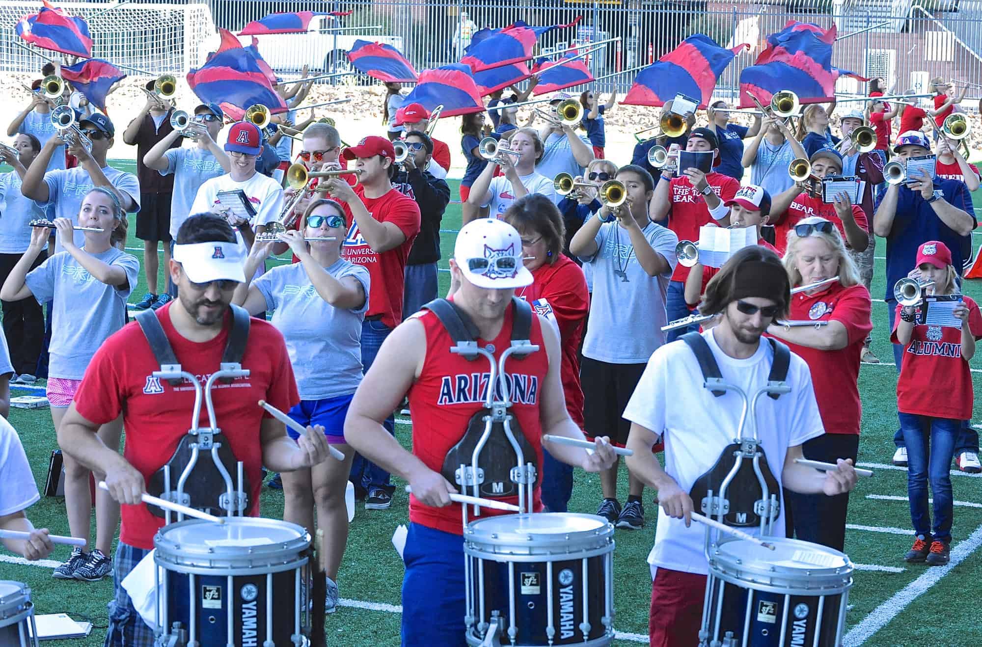 Pride + Alumni Band Rehearsal 11.08.14