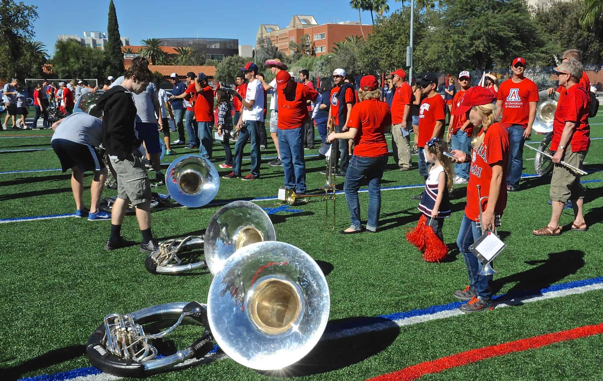 Pride + Alumni Band Rehearsal 11.08.14