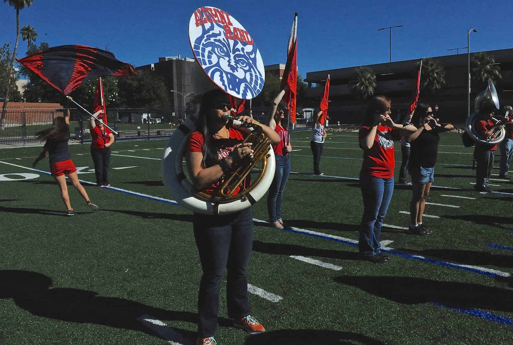 Pride + Alumni Band Rehearsal 11.08.14