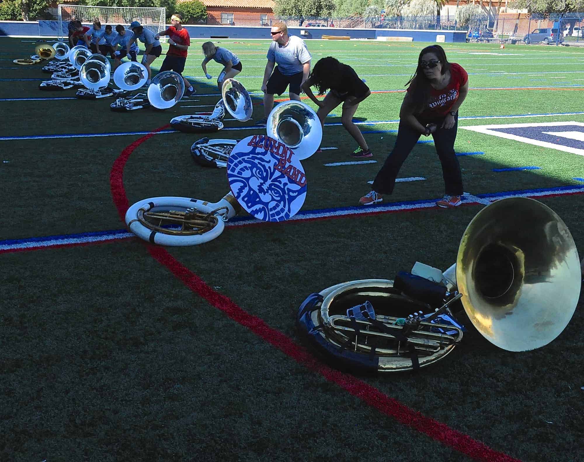 Pride + Alumni Band Rehearsal 11.08.14