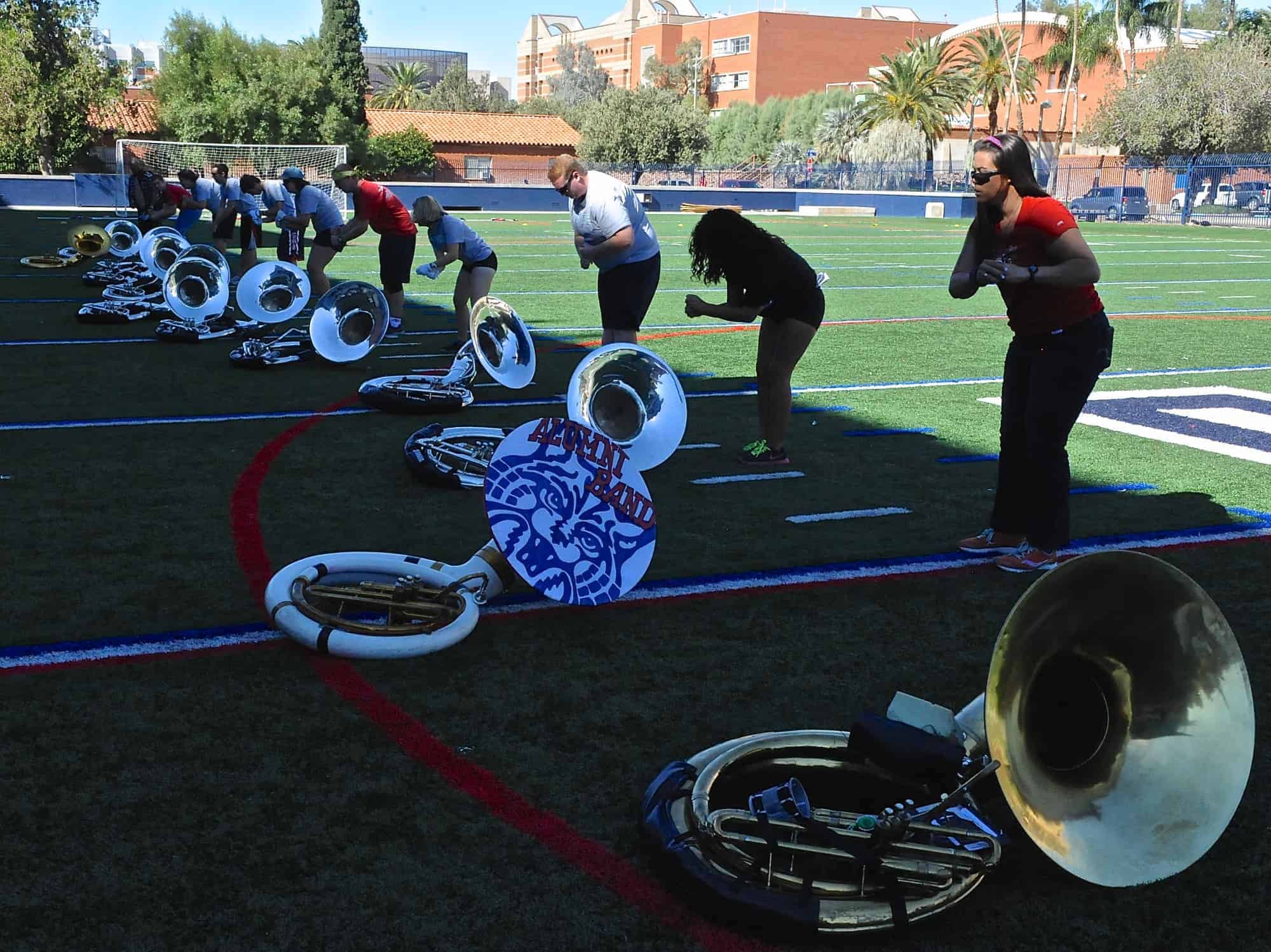Pride + Alumni Band Rehearsal 11.08.14