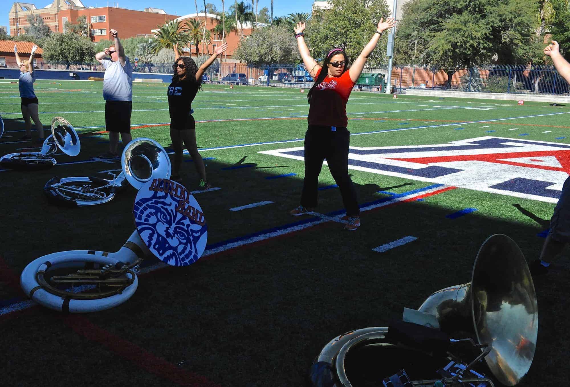 Pride + Alumni Band Rehearsal 11.08.14