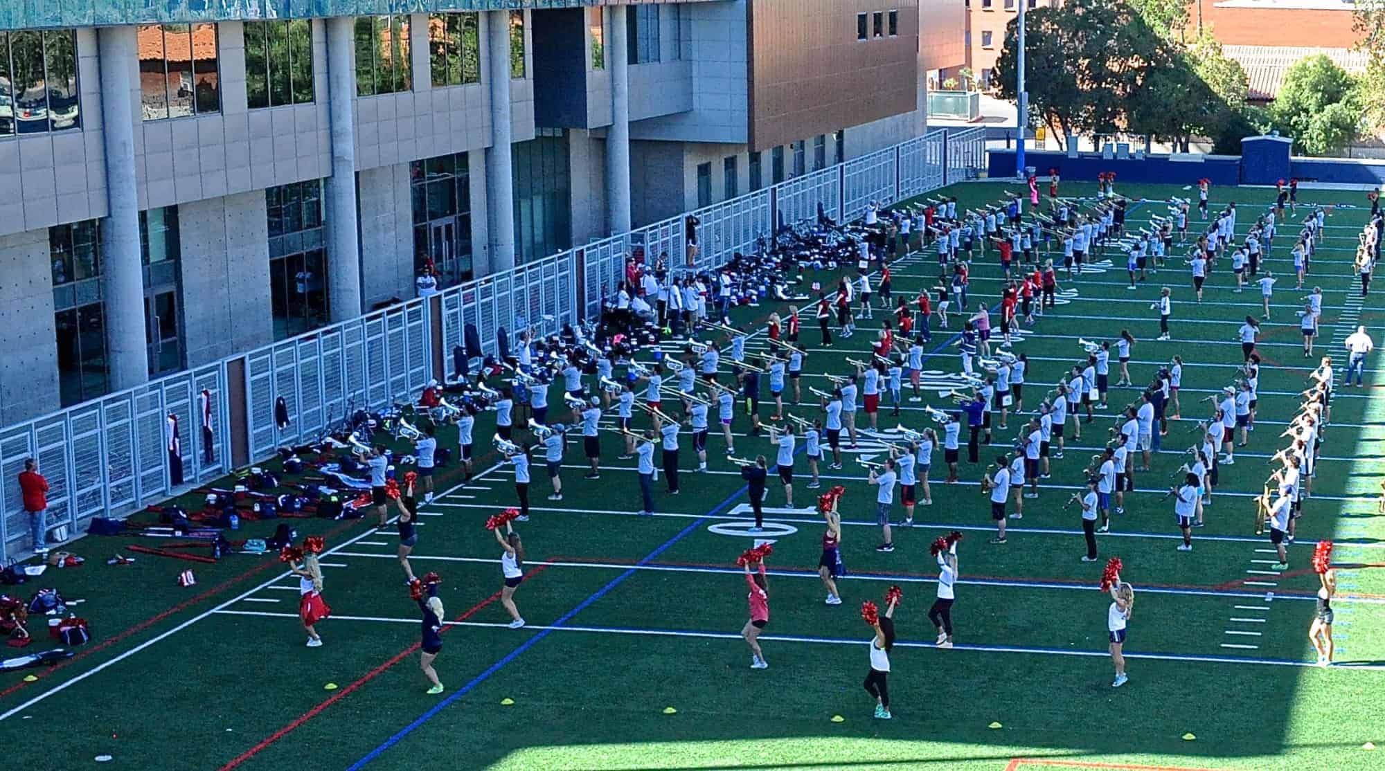 Pride + Alumni Band Rehearsal 11.08.14