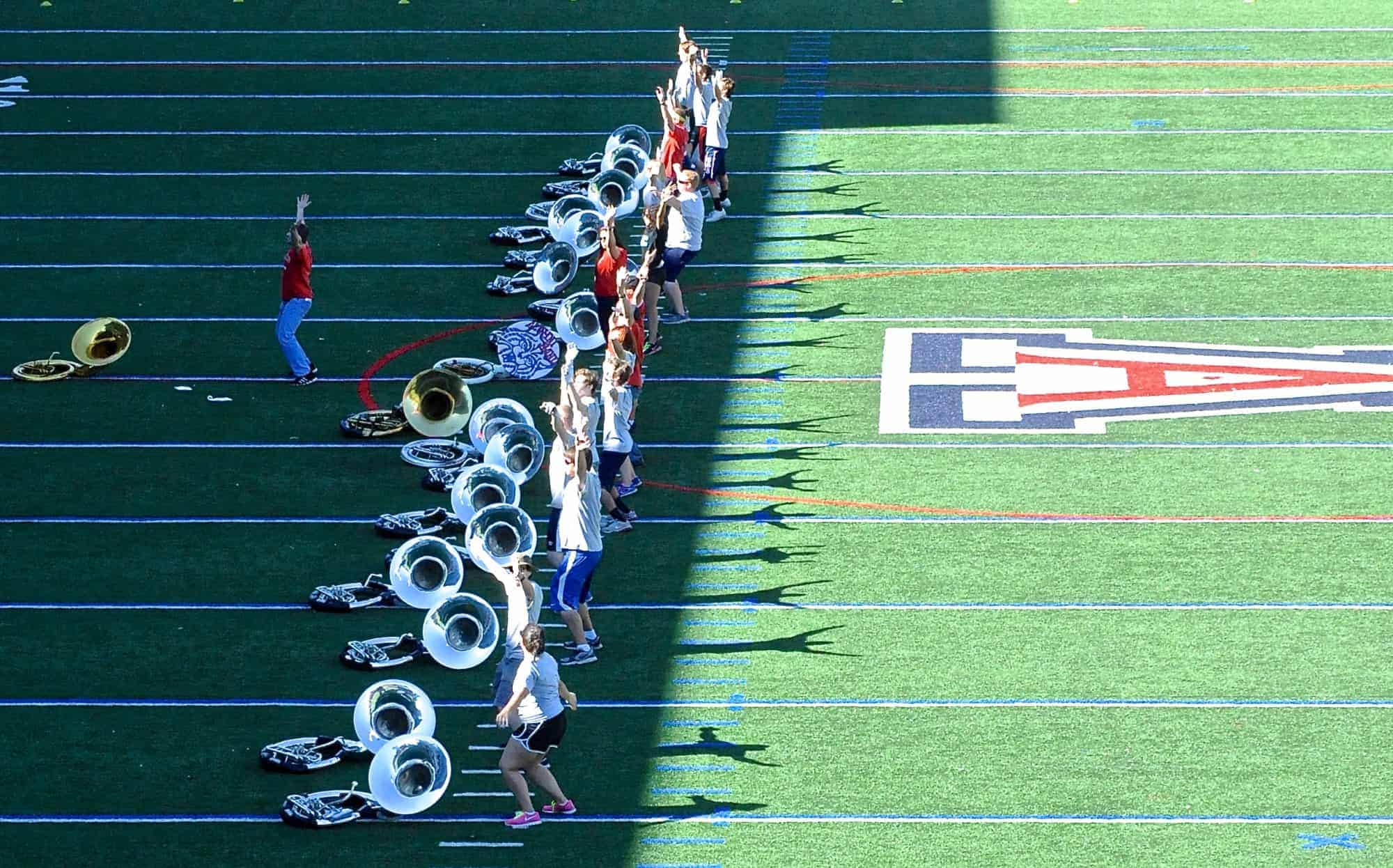 Pride + Alumni Band Rehearsal 11.08.14