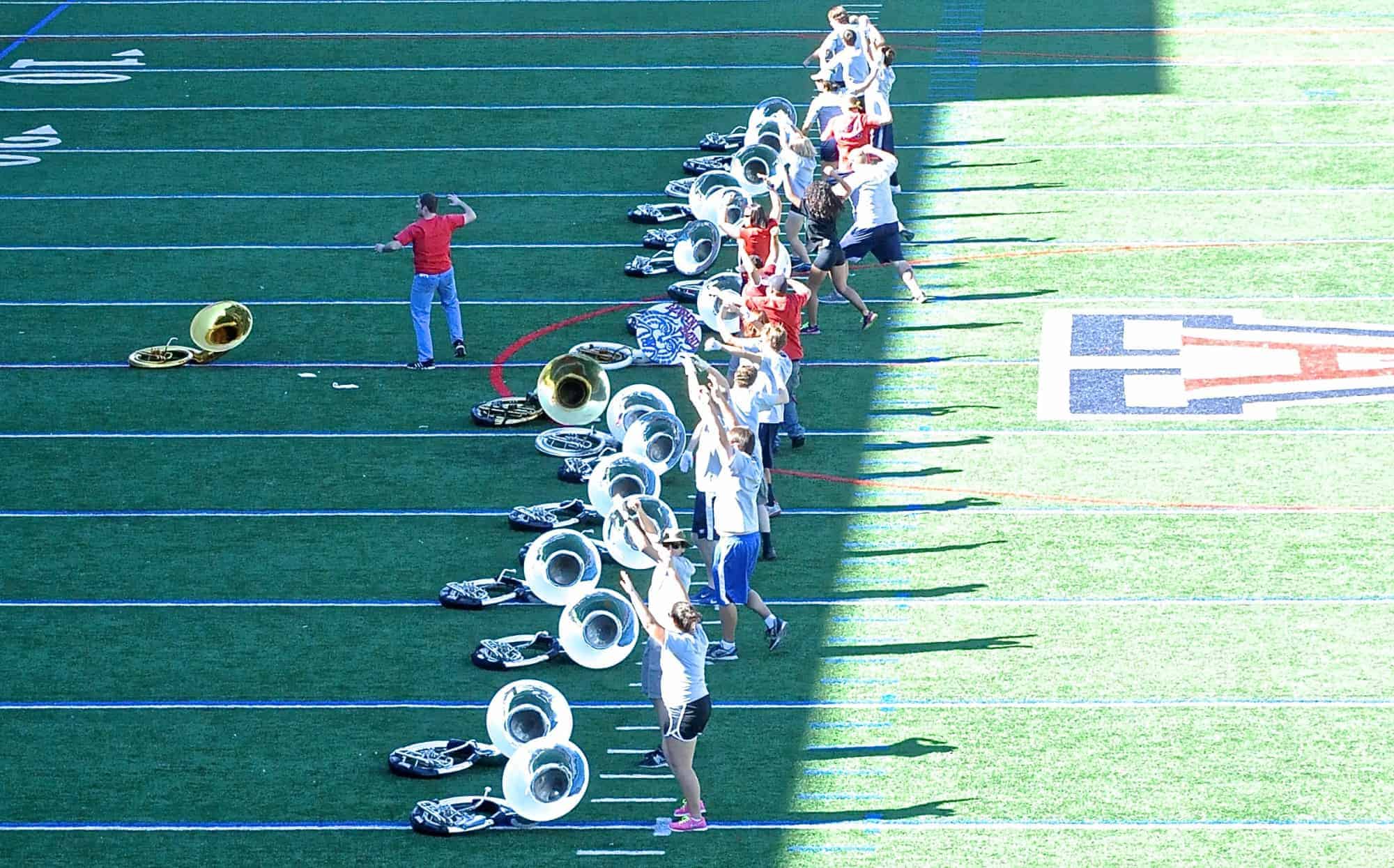 Pride + Alumni Band Rehearsal 11.08.14