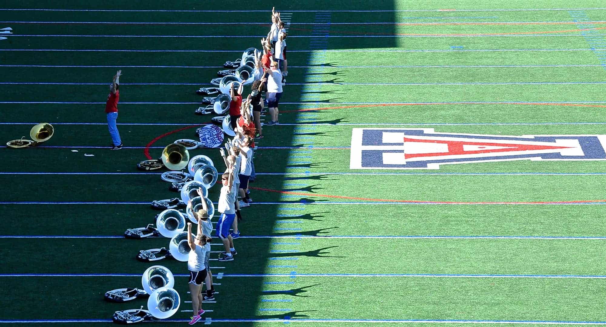 Pride + Alumni Band Rehearsal 11.08.14