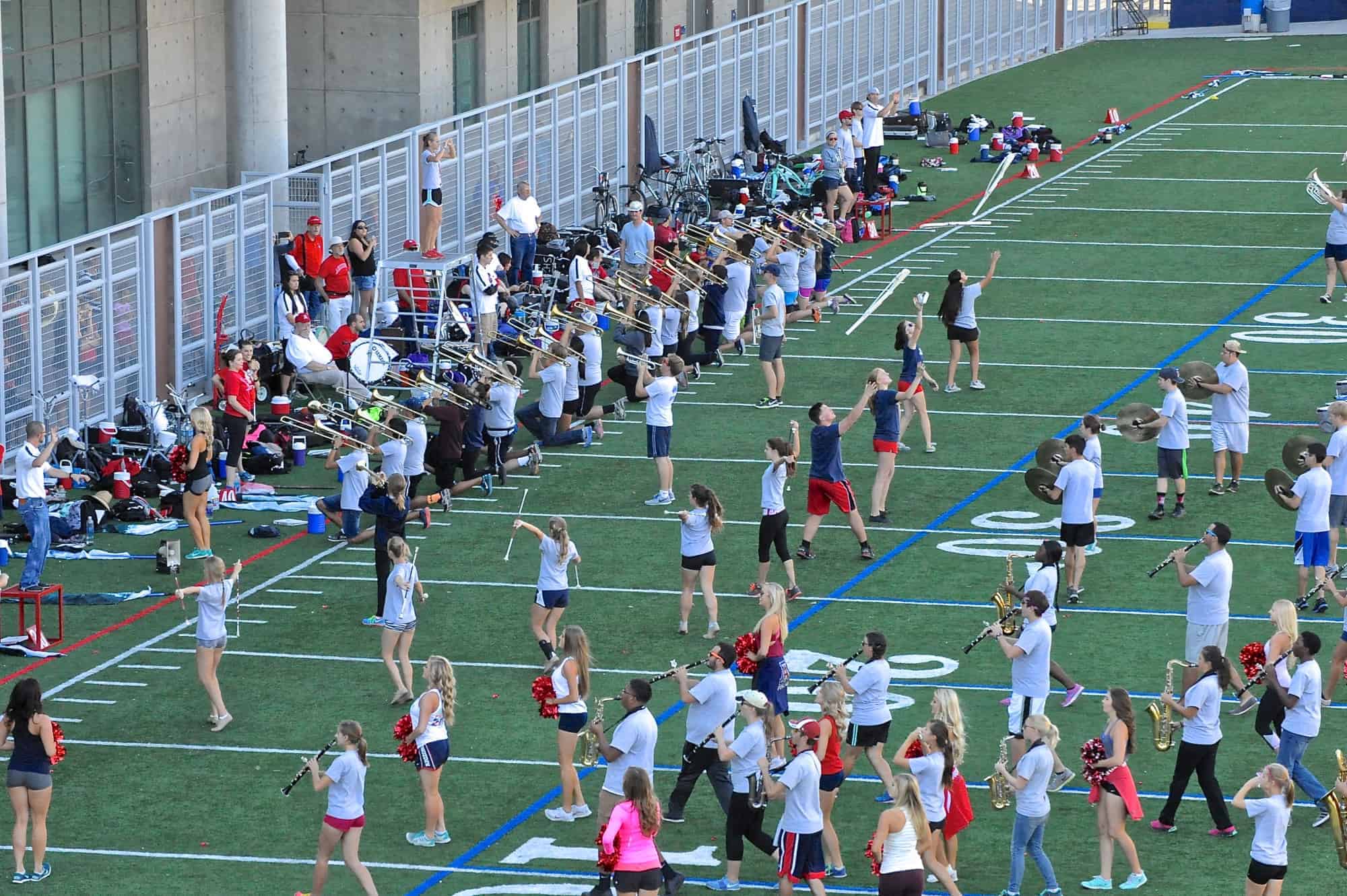 Pride + Alumni Band Rehearsal 11.08.14