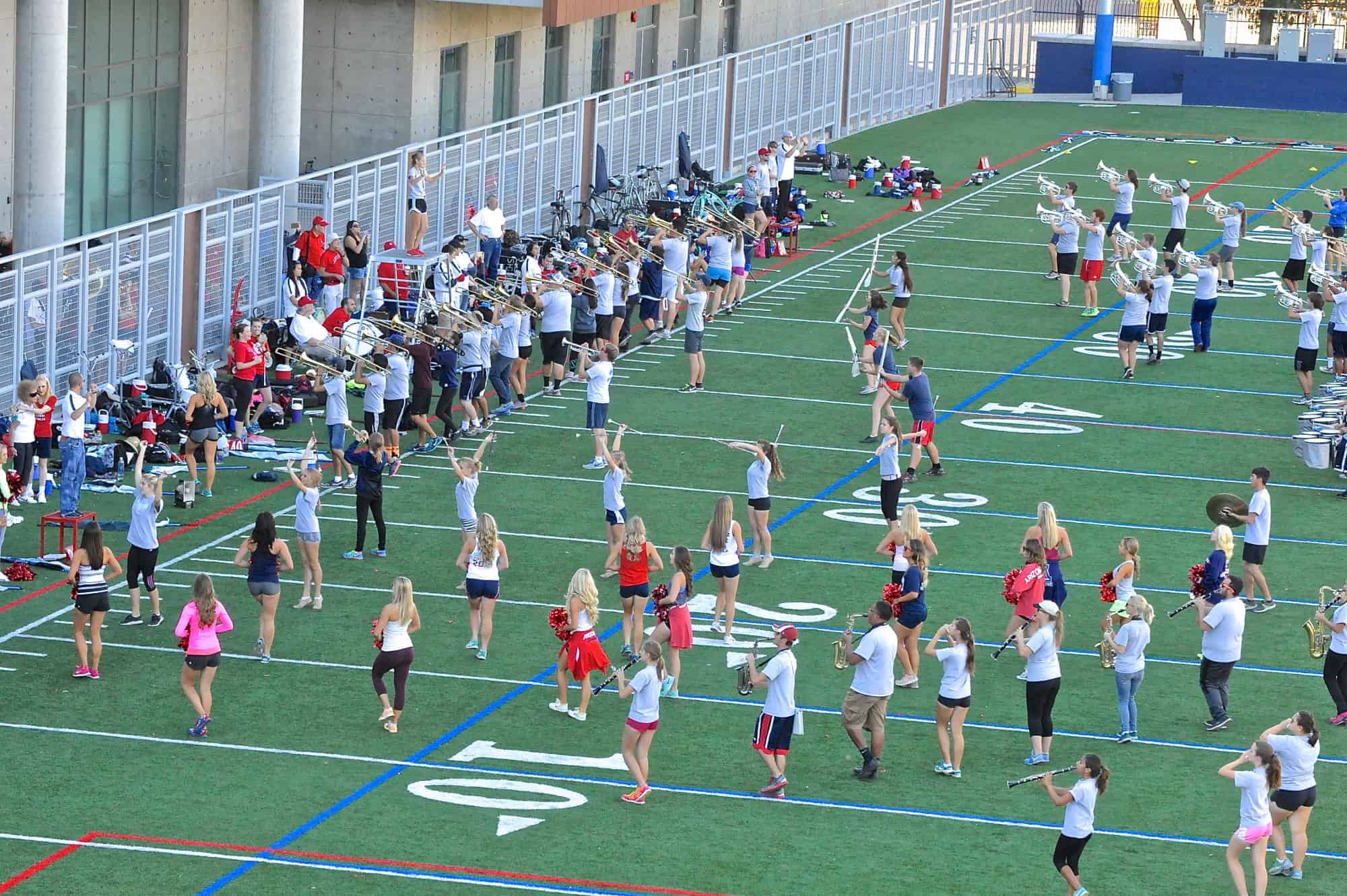 Pride + Alumni Band Rehearsal 11.08.14