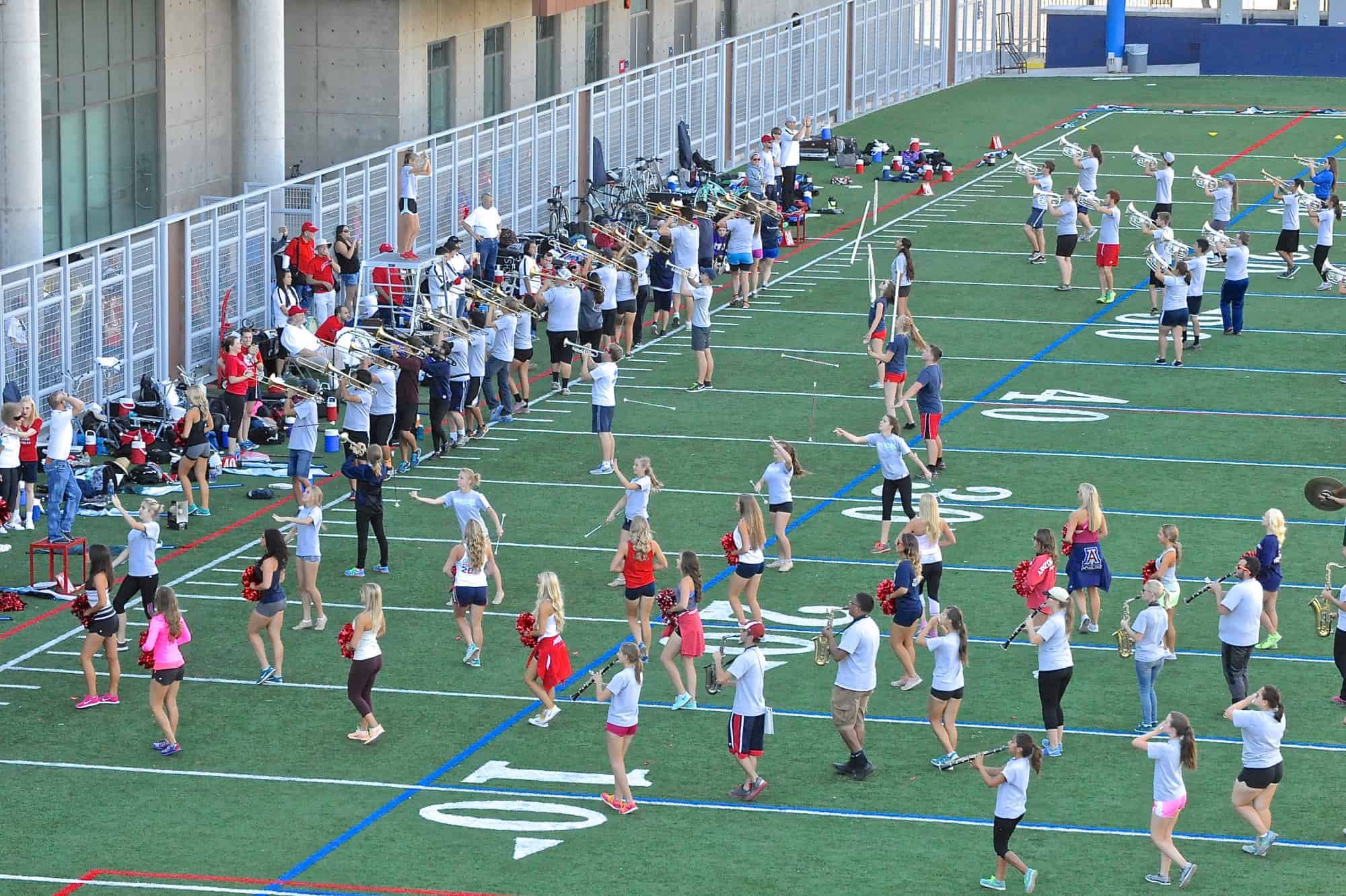 Pride + Alumni Band Rehearsal 11.08.14