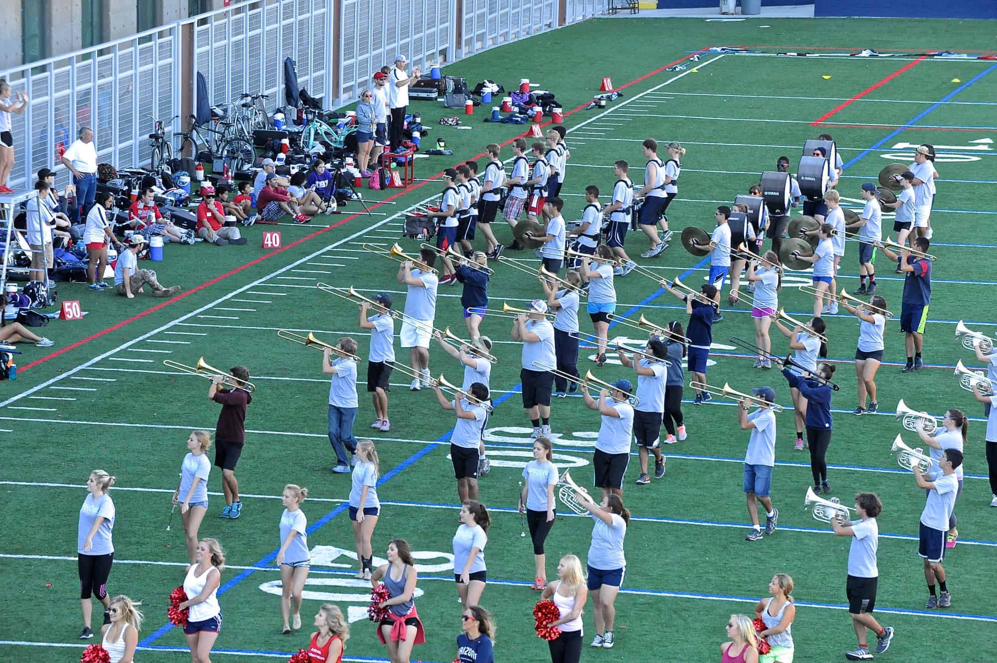 Pride + Alumni Band Rehearsal 11.08.14