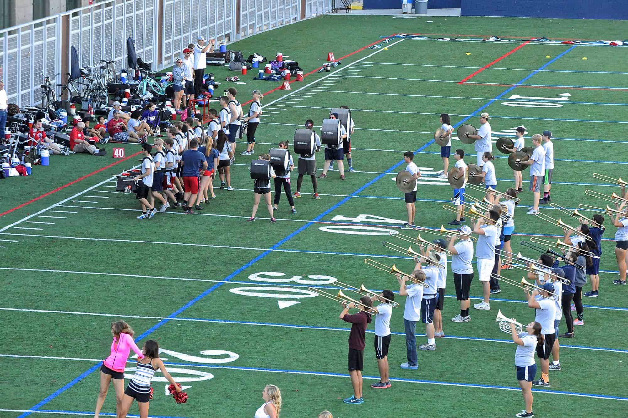 Pride + Alumni Band Rehearsal 11.08.14