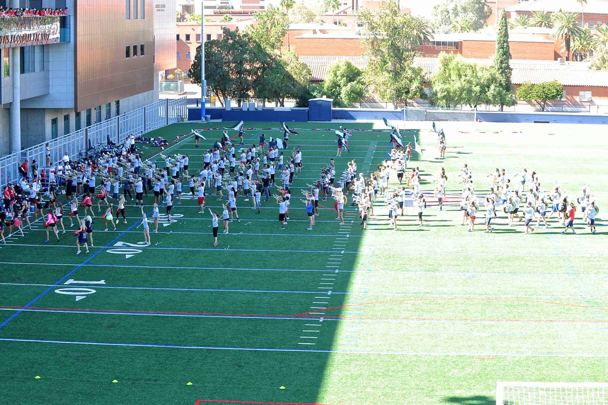 Pride + Alumni Band Rehearsal 11.08.14