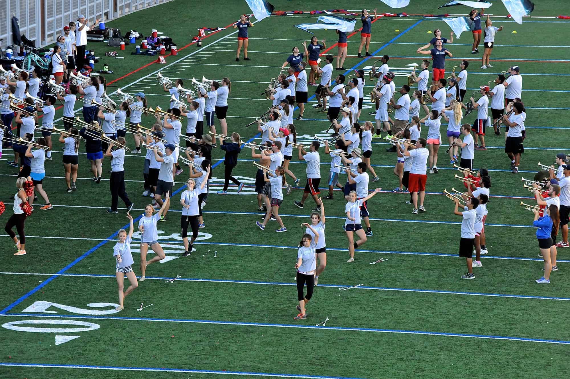 Pride + Alumni Band Rehearsal 11.08.14