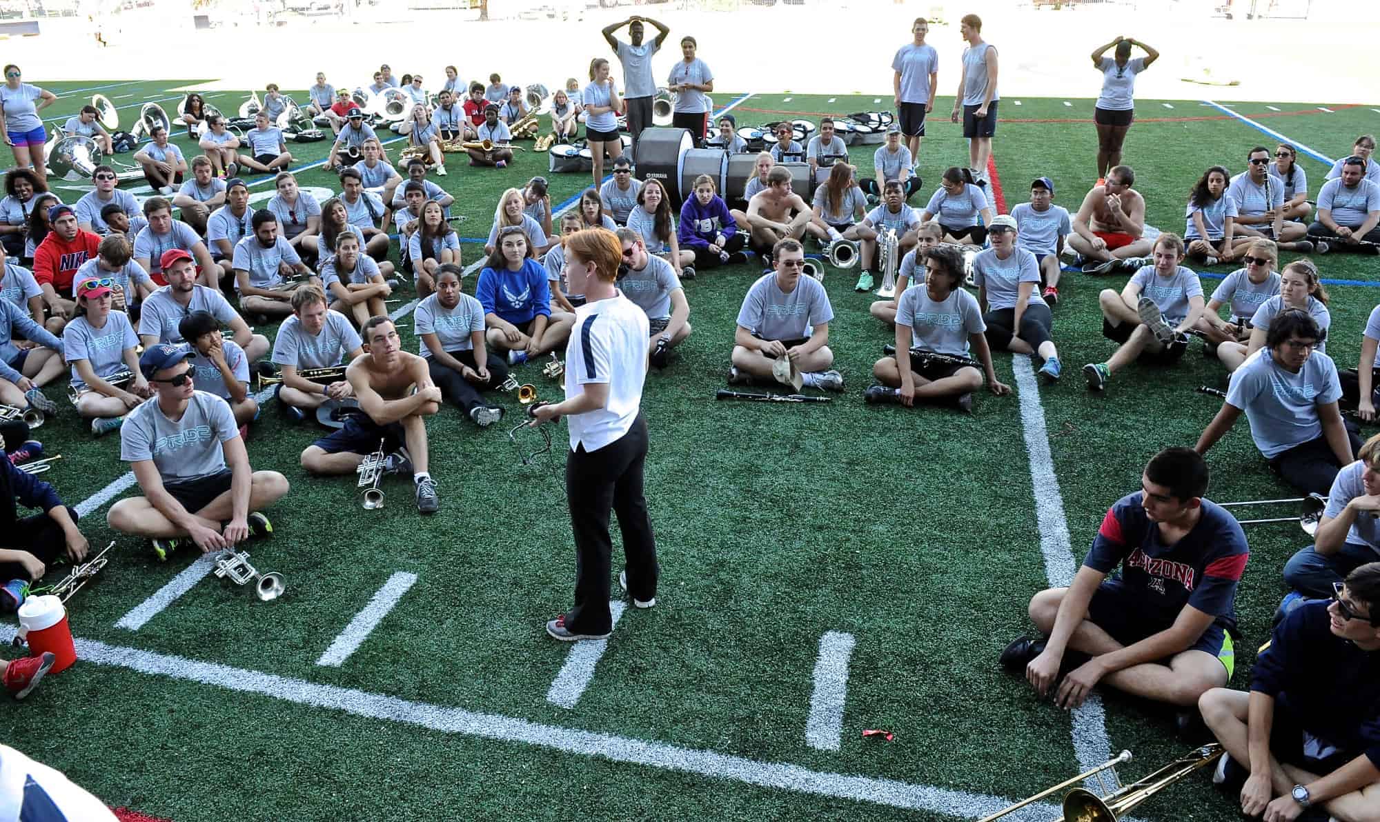 Pride + Alumni Band Rehearsal 11.08.14