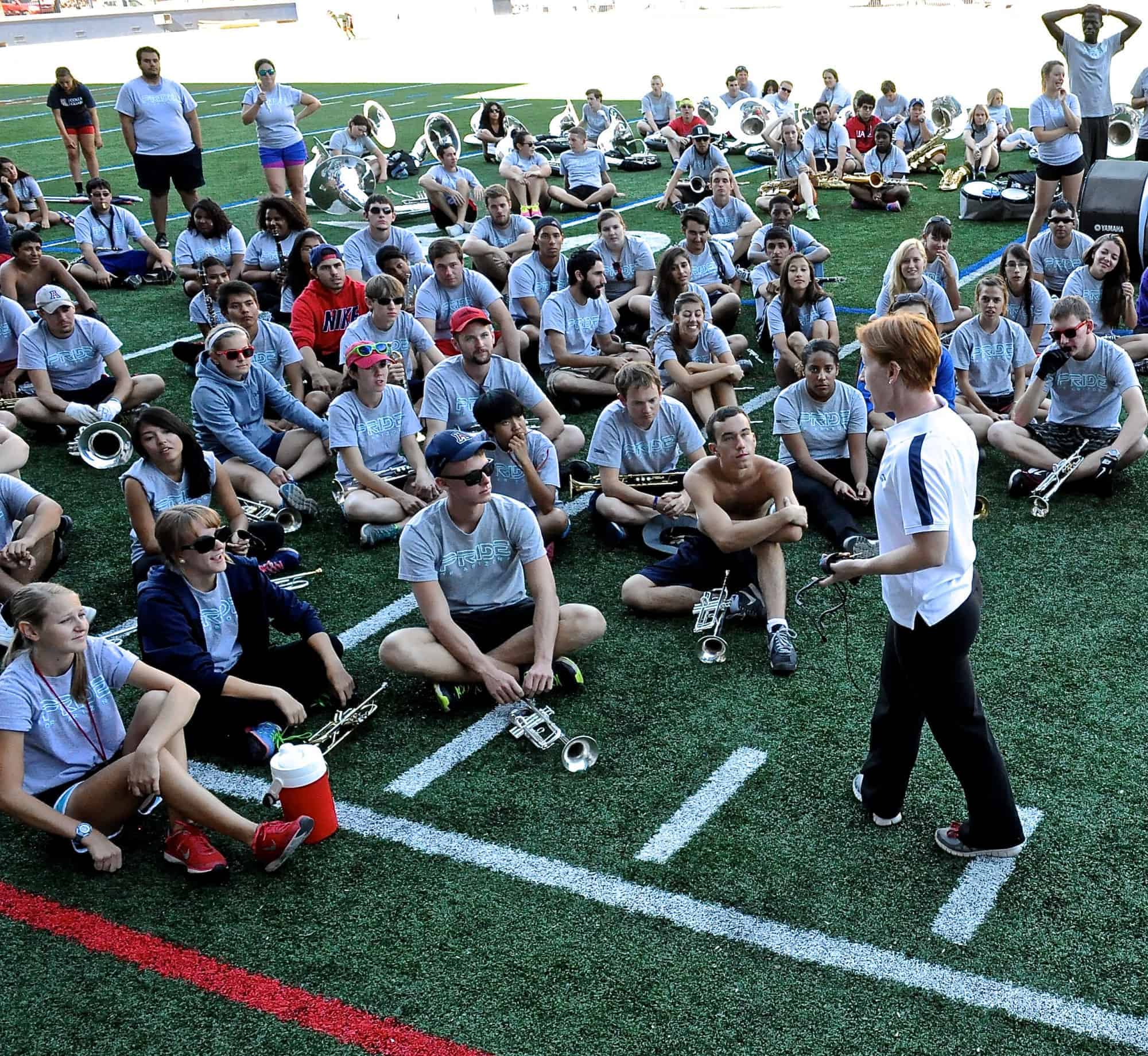 Pride + Alumni Band Rehearsal 11.08.14