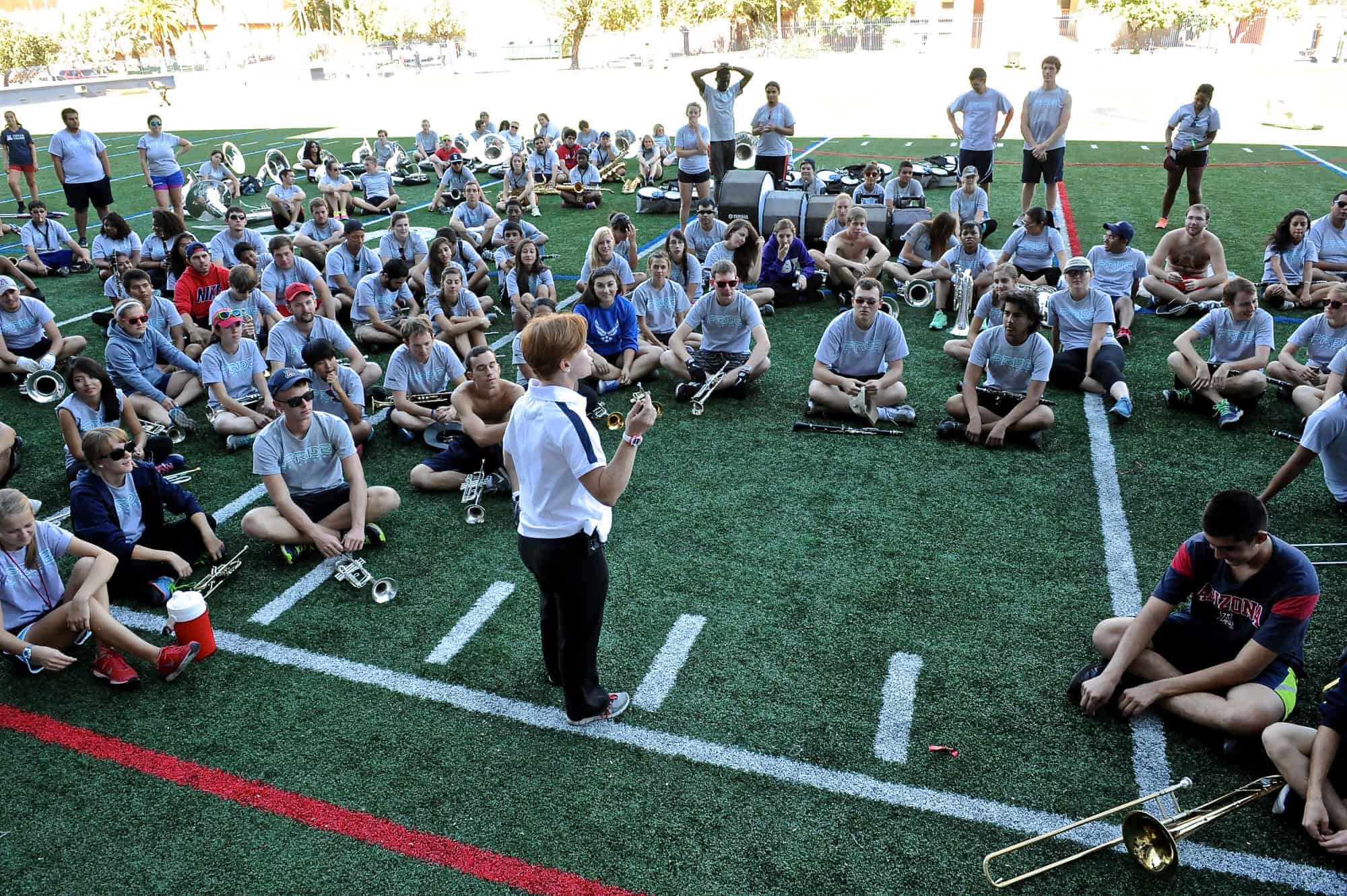 Pride + Alumni Band Rehearsal 11.08.14