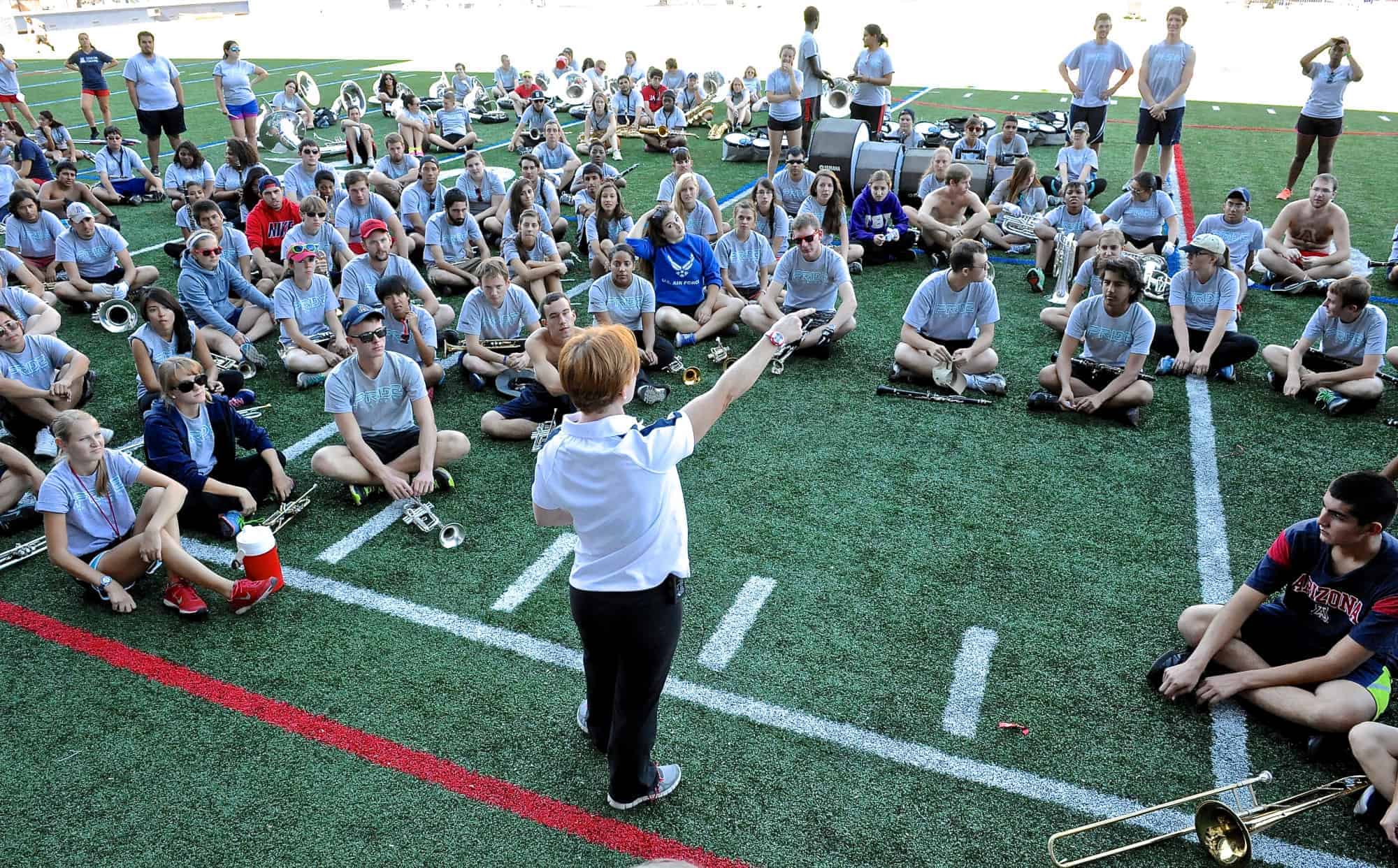 Pride + Alumni Band Rehearsal 11.08.14