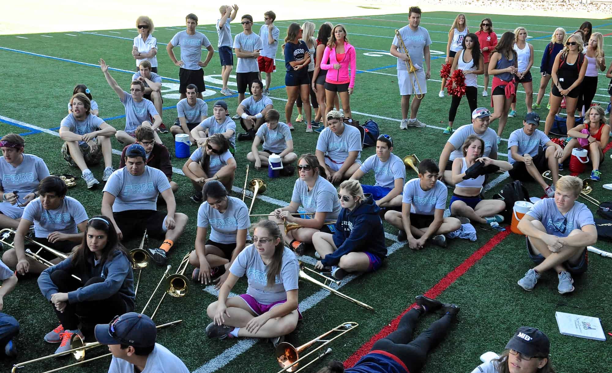 Pride + Alumni Band Rehearsal 11.08.14