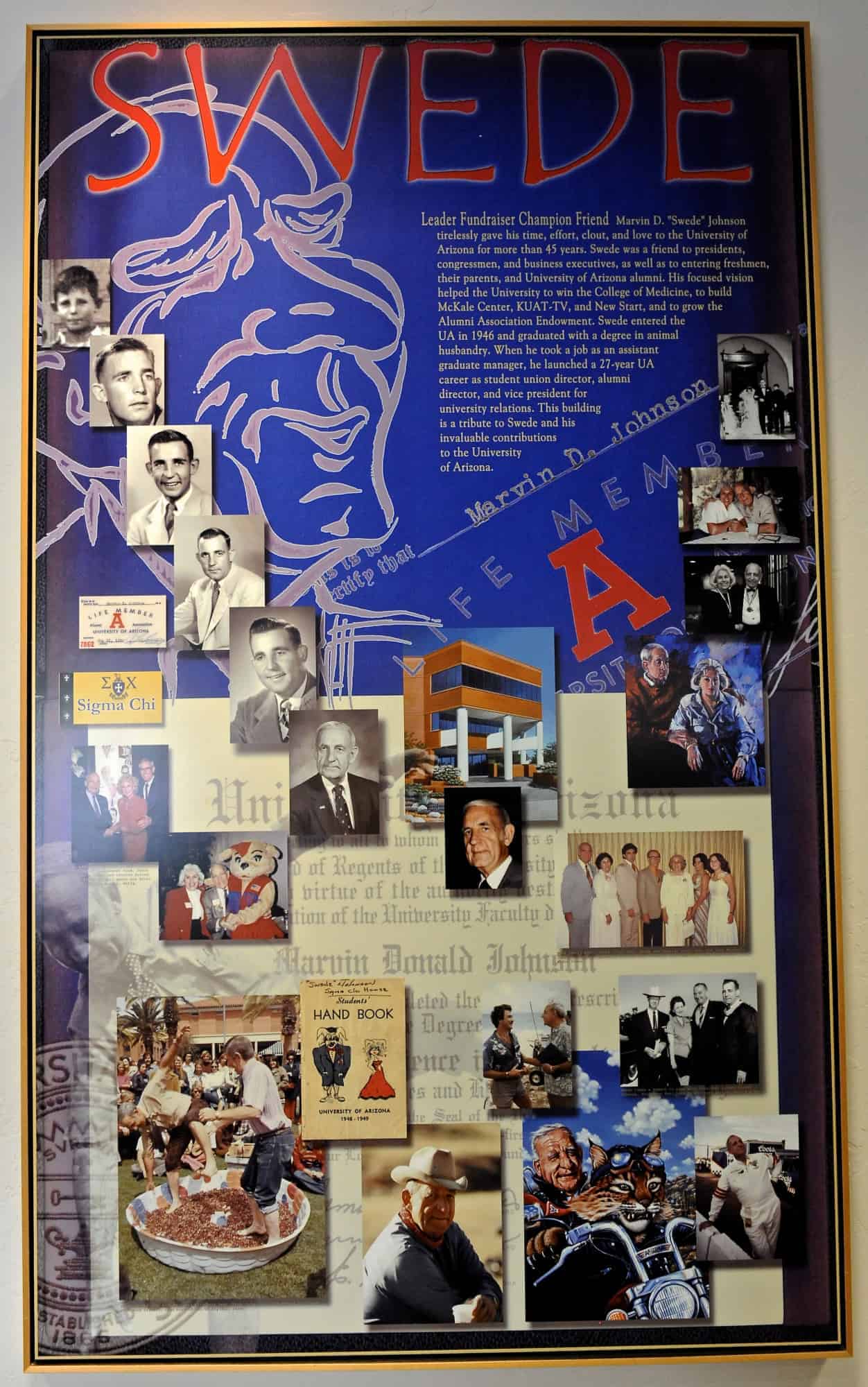 Homecoming at Alumni Association Office