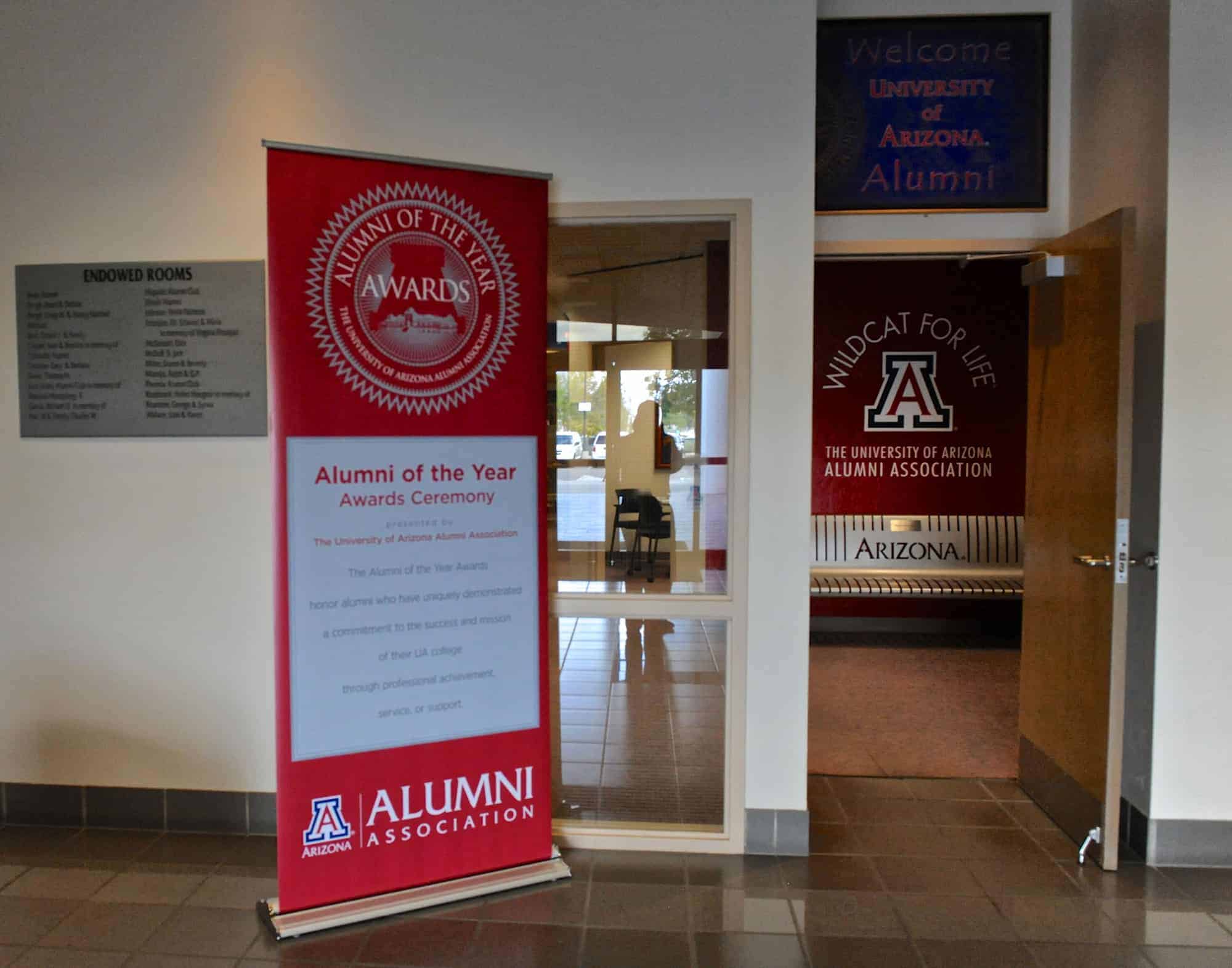 Homecoming at Alumni Association Office