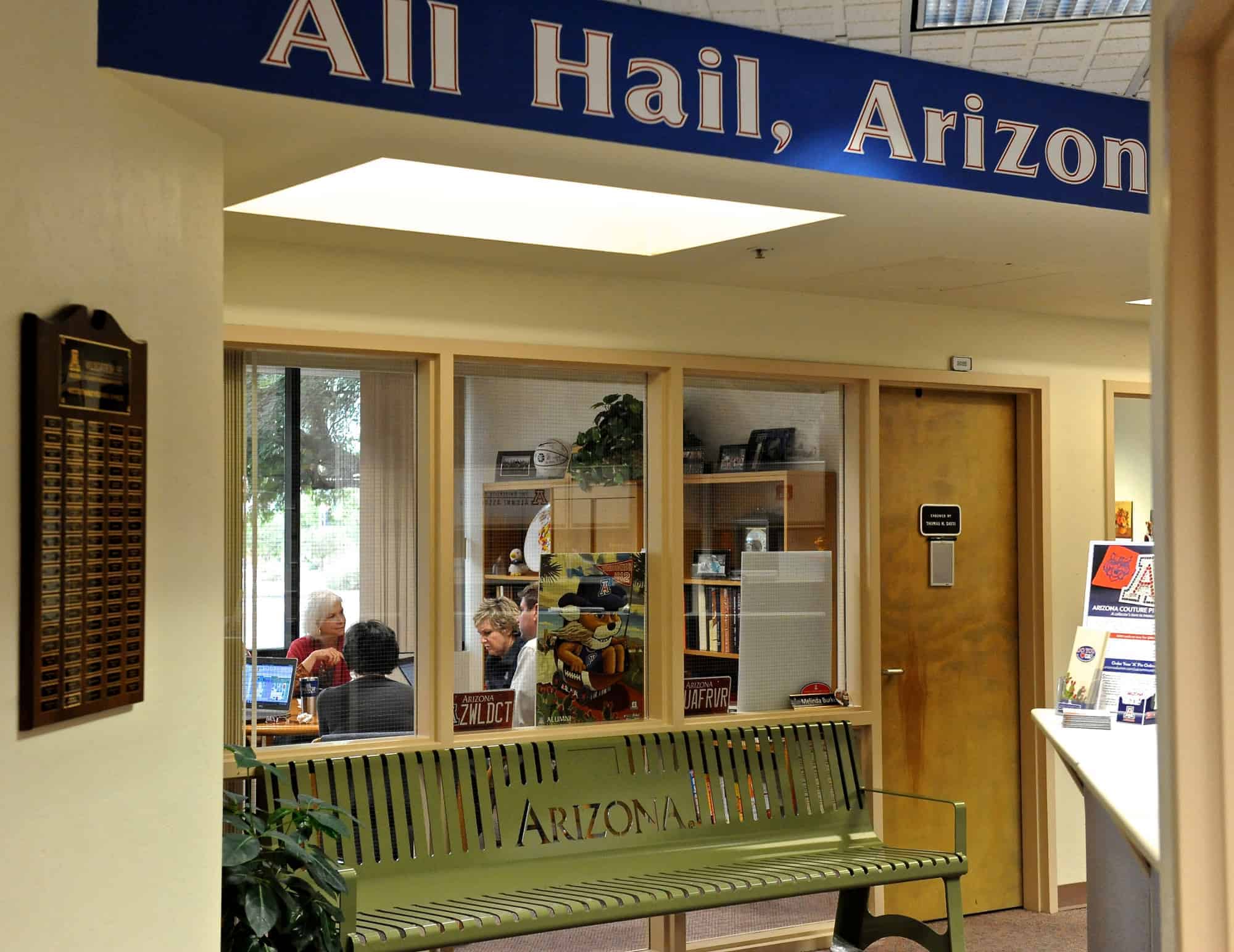 Homecoming at Alumni Association Office