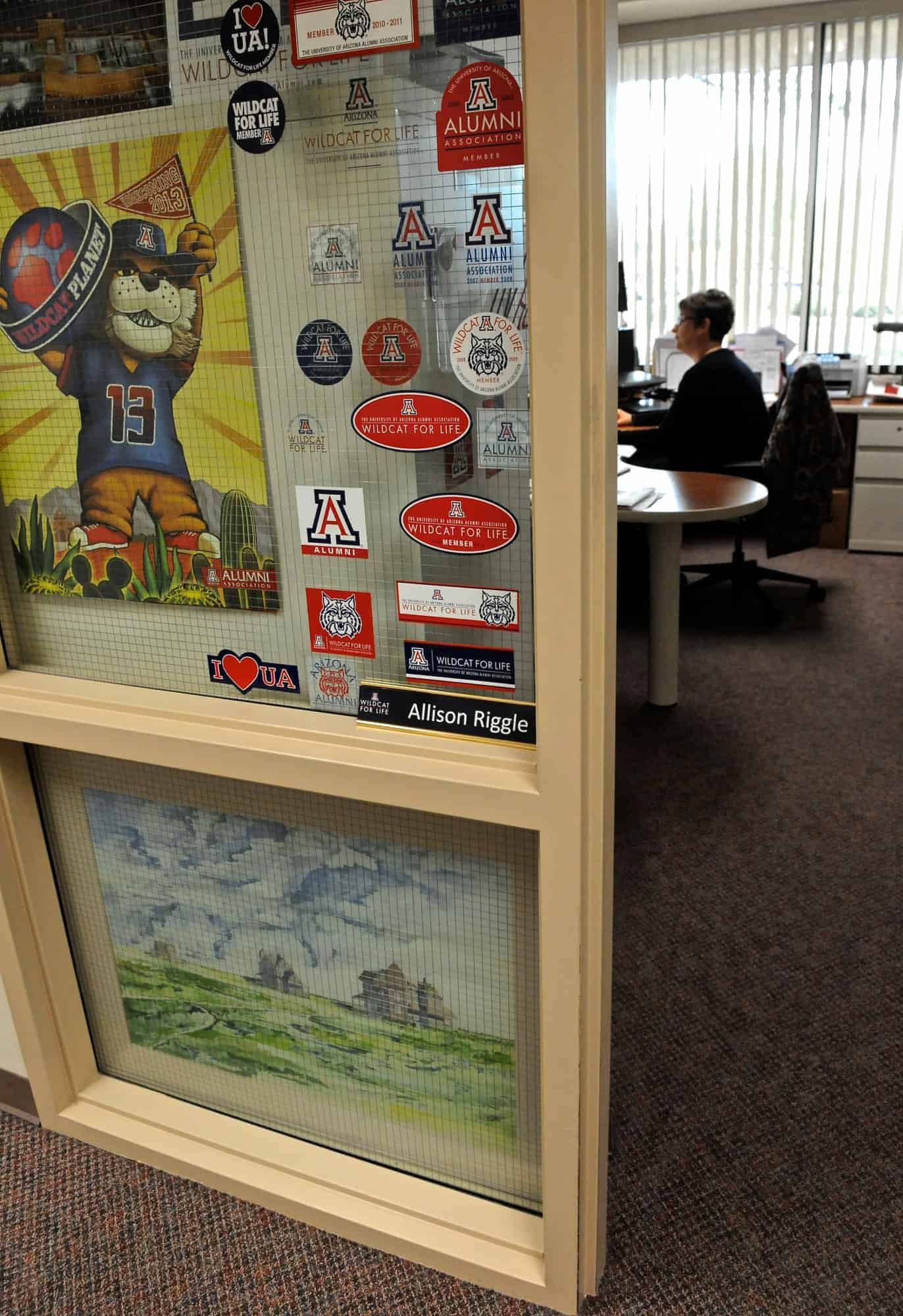 Homecoming at Alumni Association Office