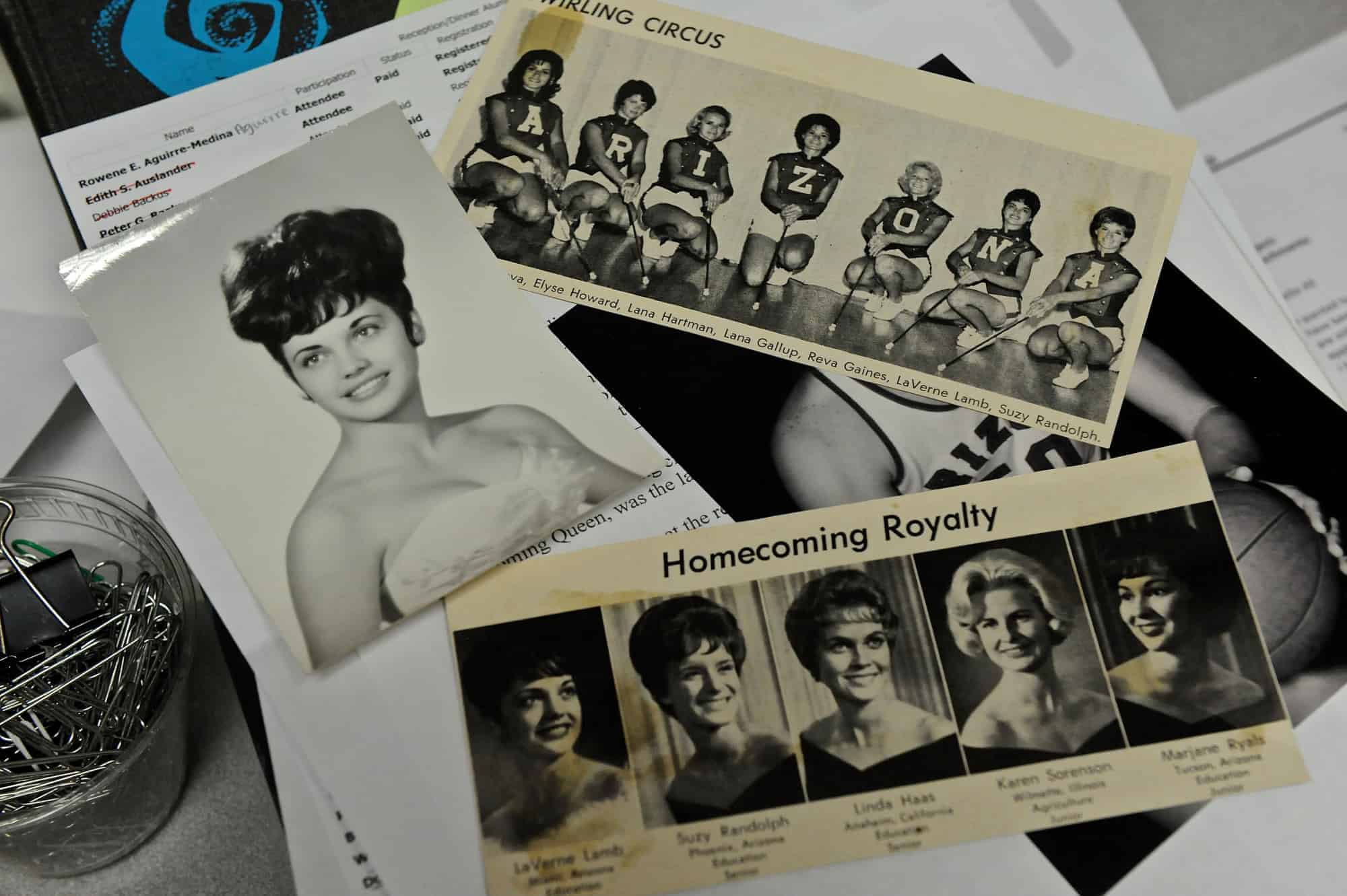 Homecoming at Alumni Association Office