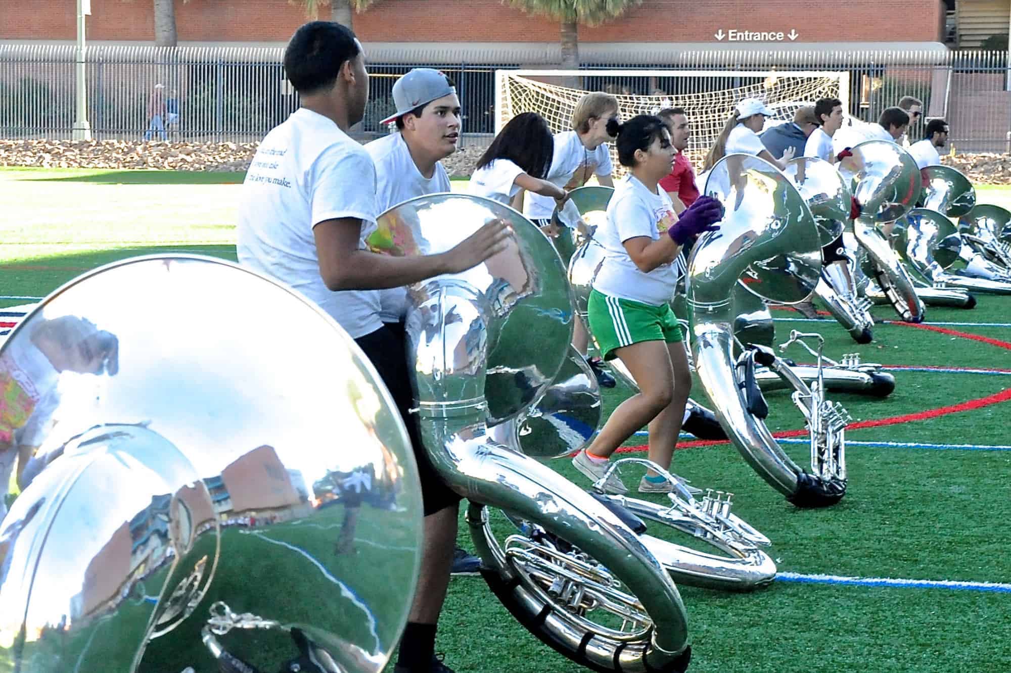 Pride and Alumni Rehearsal 110913