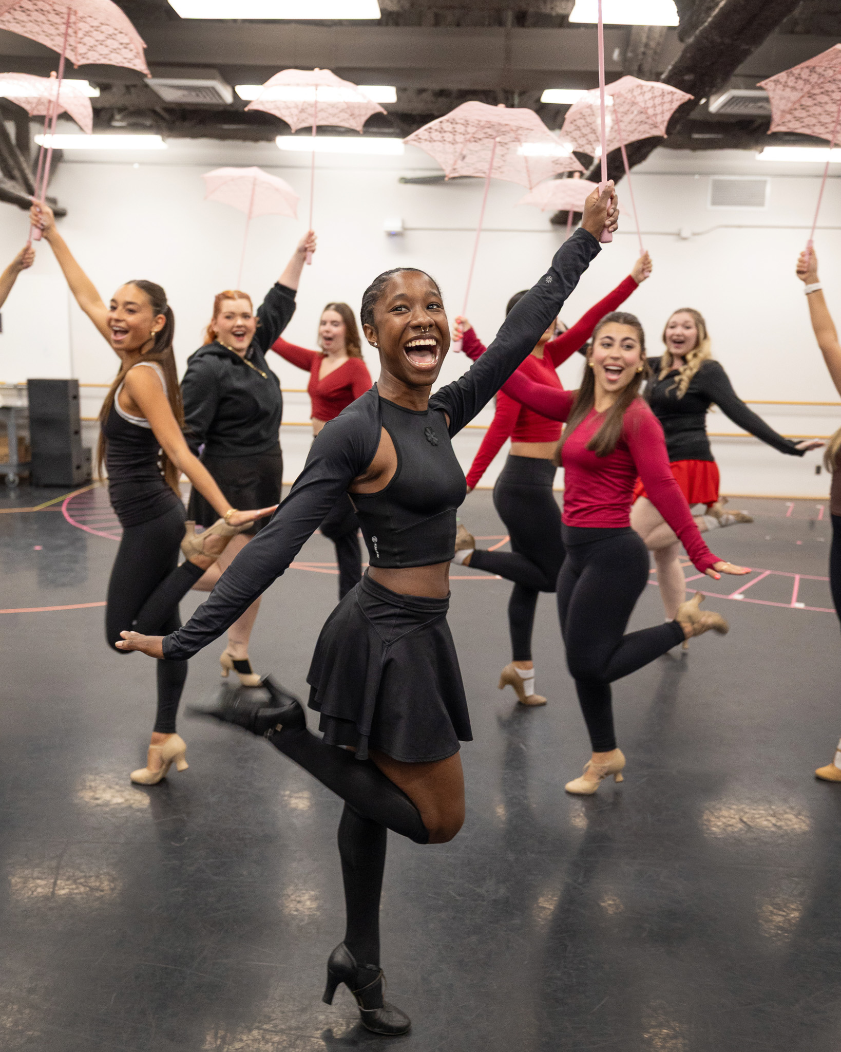 Photo from Jerry's Girls designer run rehearsal.