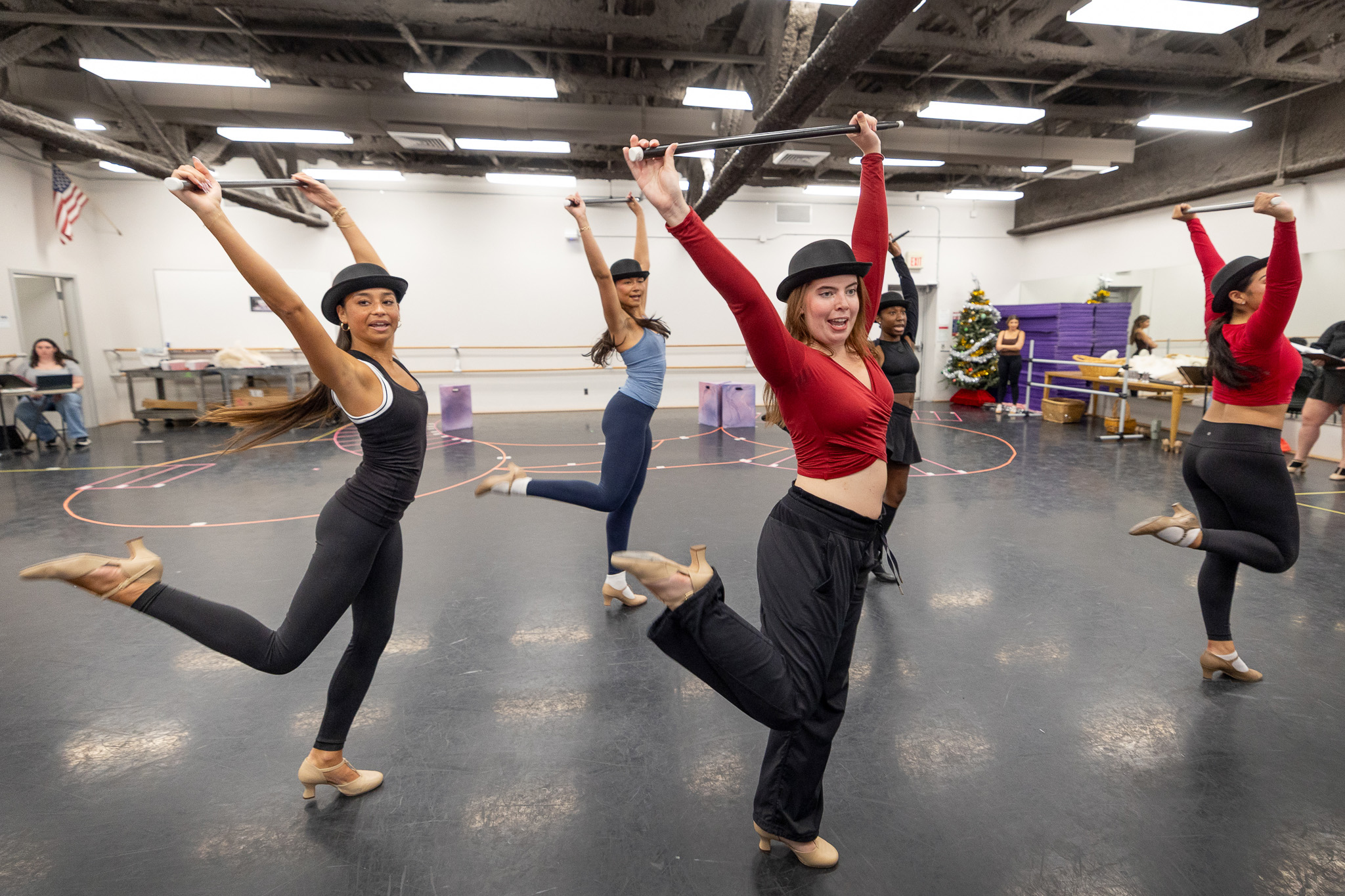 Photo from Jerry's Girls designer run rehearsal.